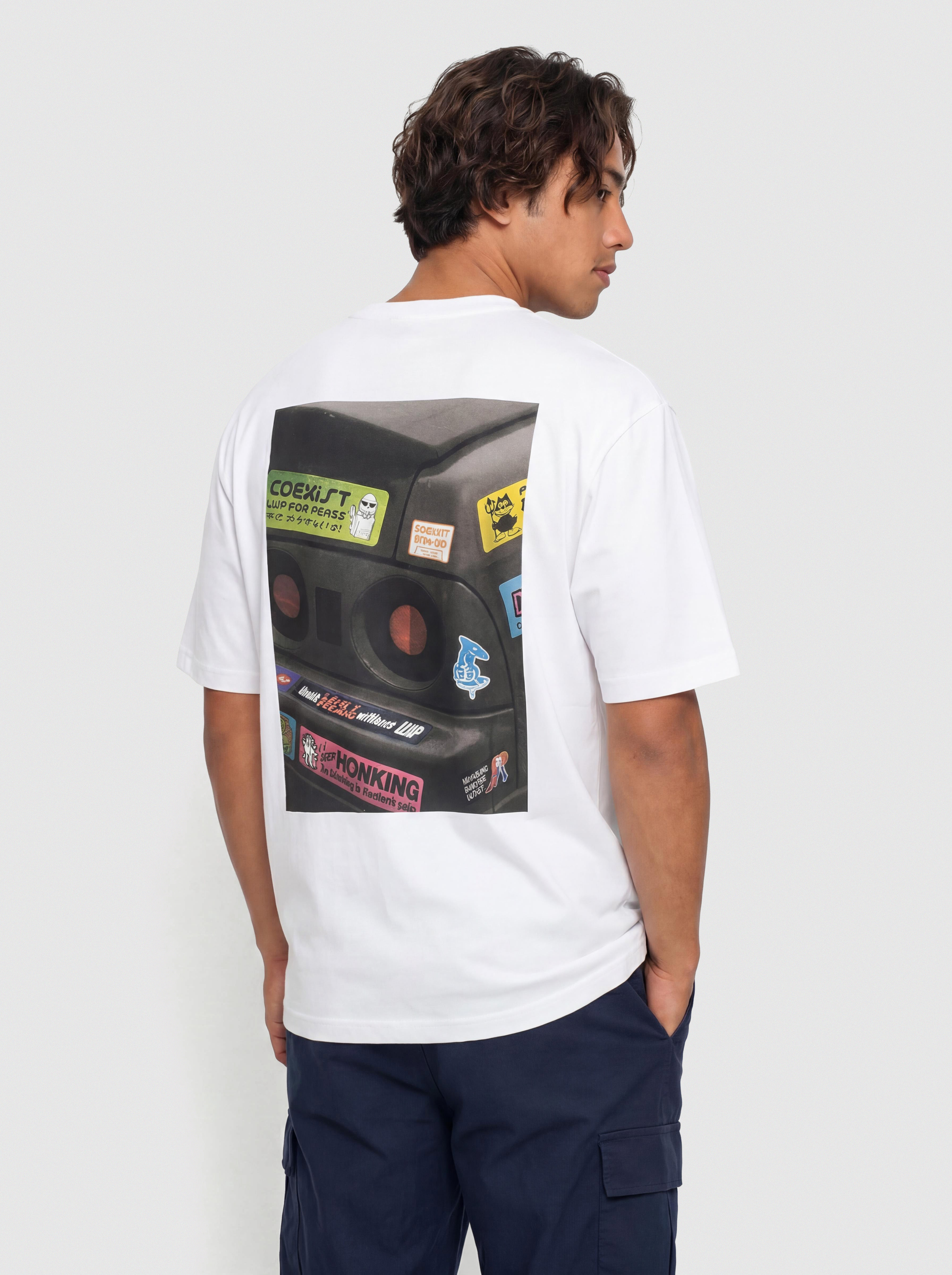 Póló Carhartt WIP Bumper Car (white)