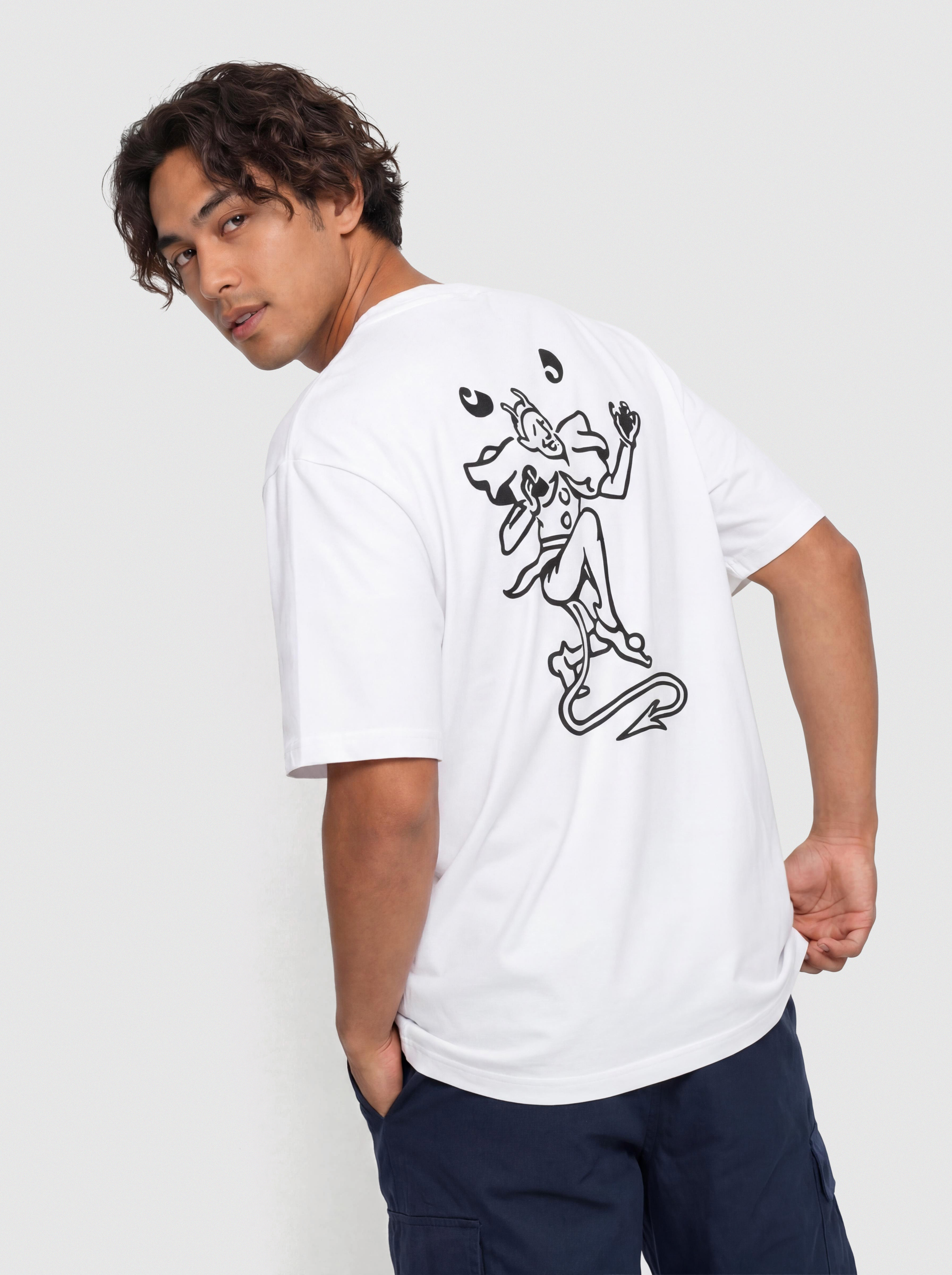 Póló Carhartt WIP Playing Cards (white)