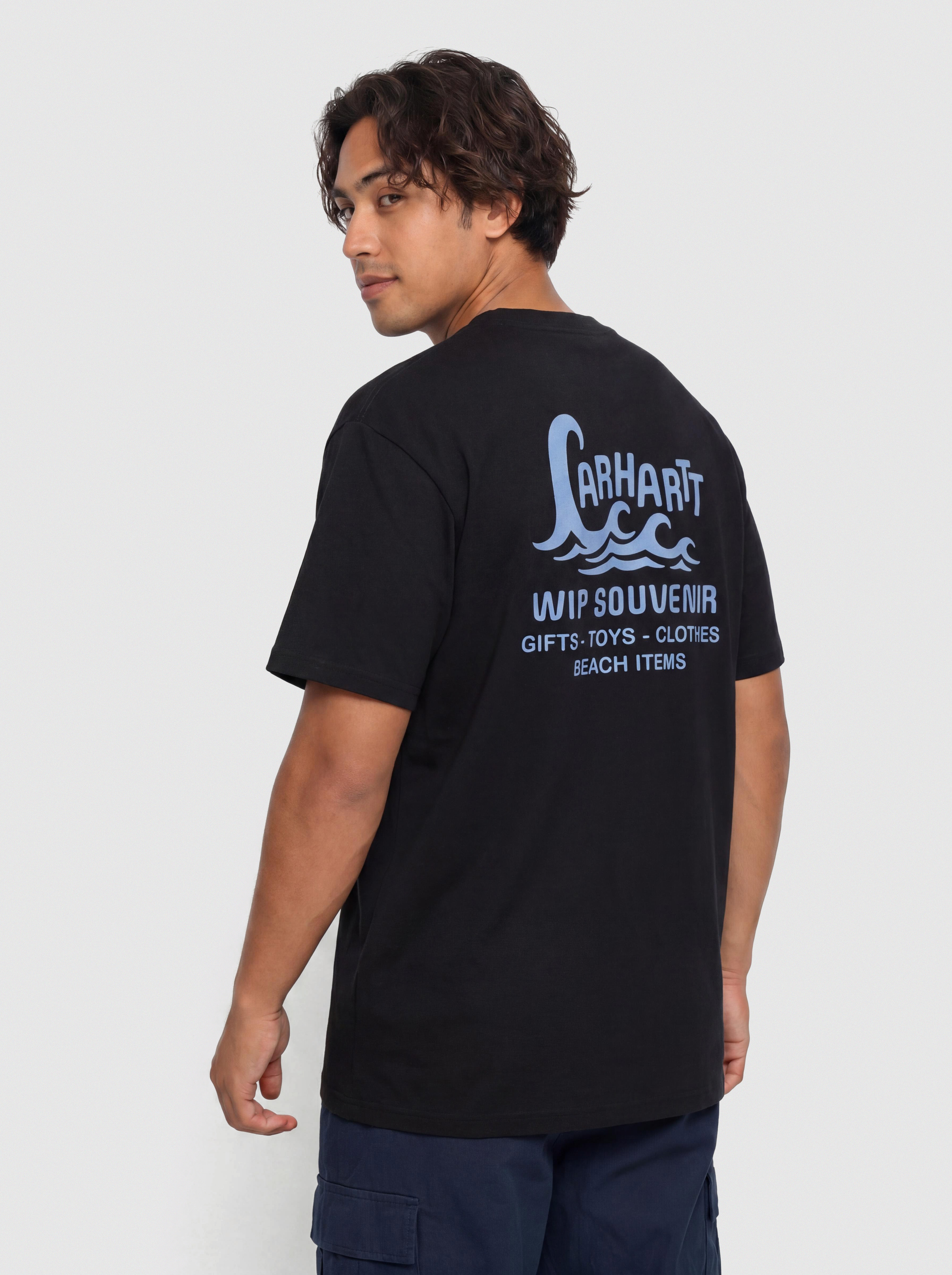 Carhartt WIP Waves Póló (black)