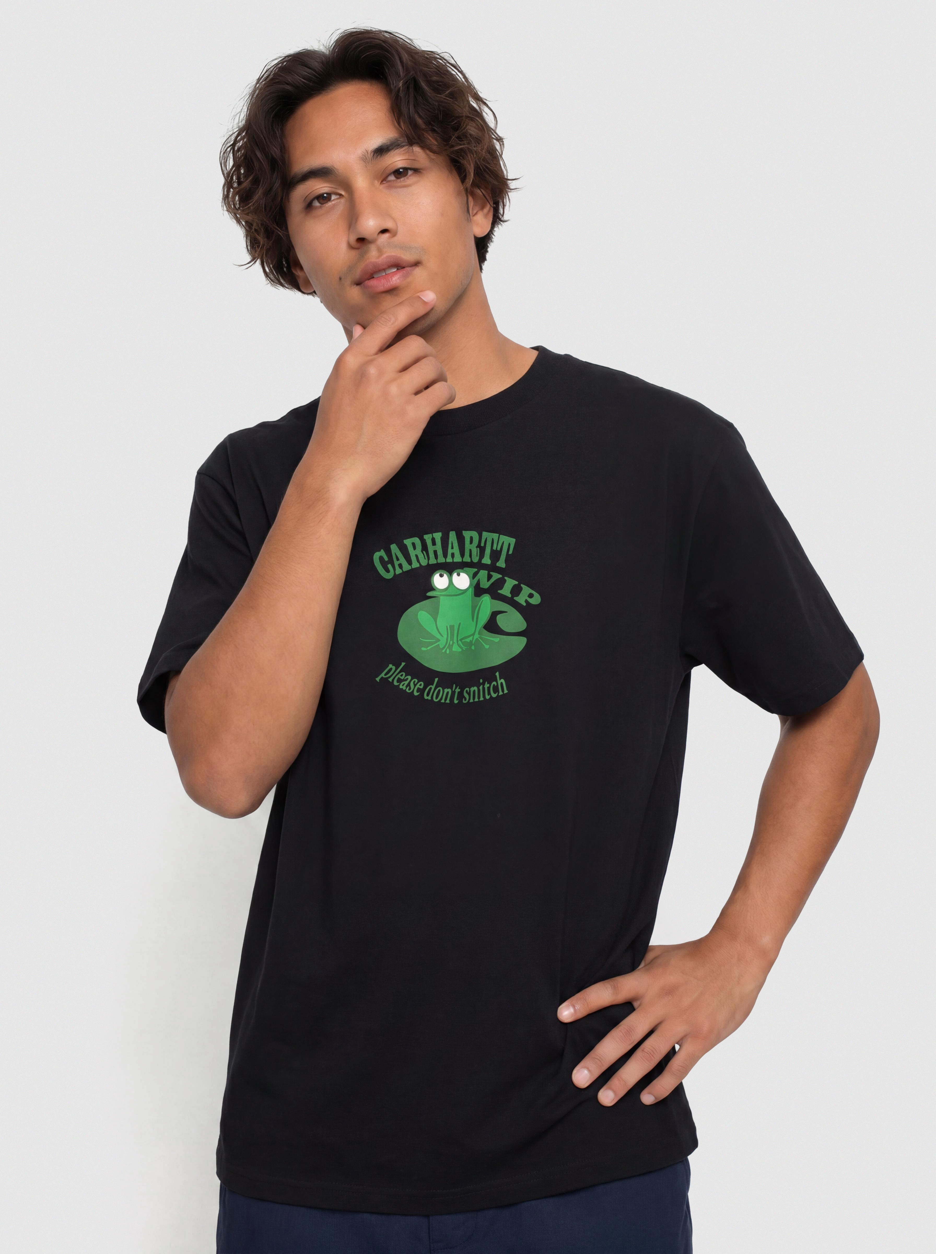 Pu00f3lu00f3 Carhartt WIP Dont Snitch (black)