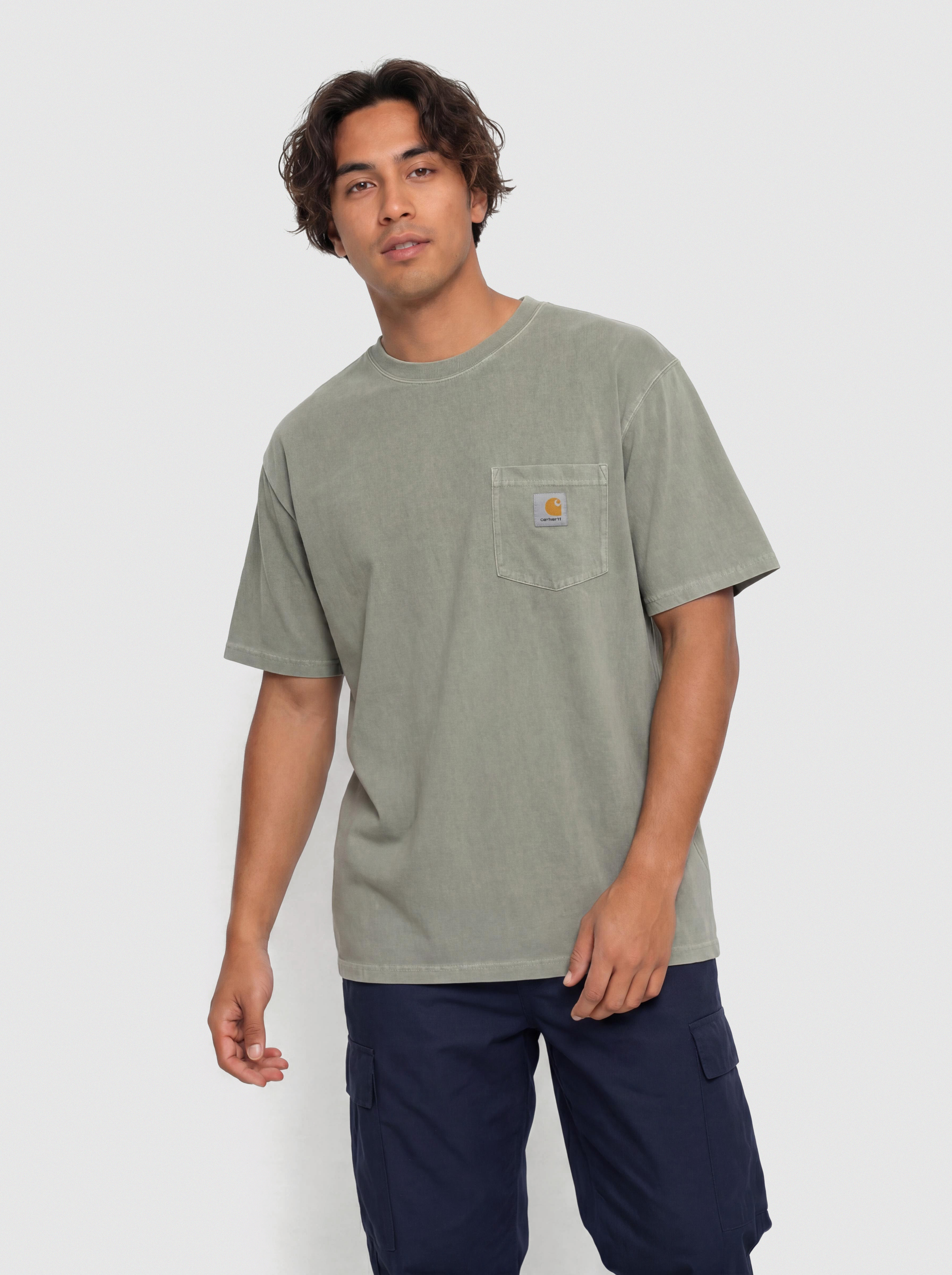 Carhartt WIP Loose Pocket Pu00f3lu00f3 (shady green)