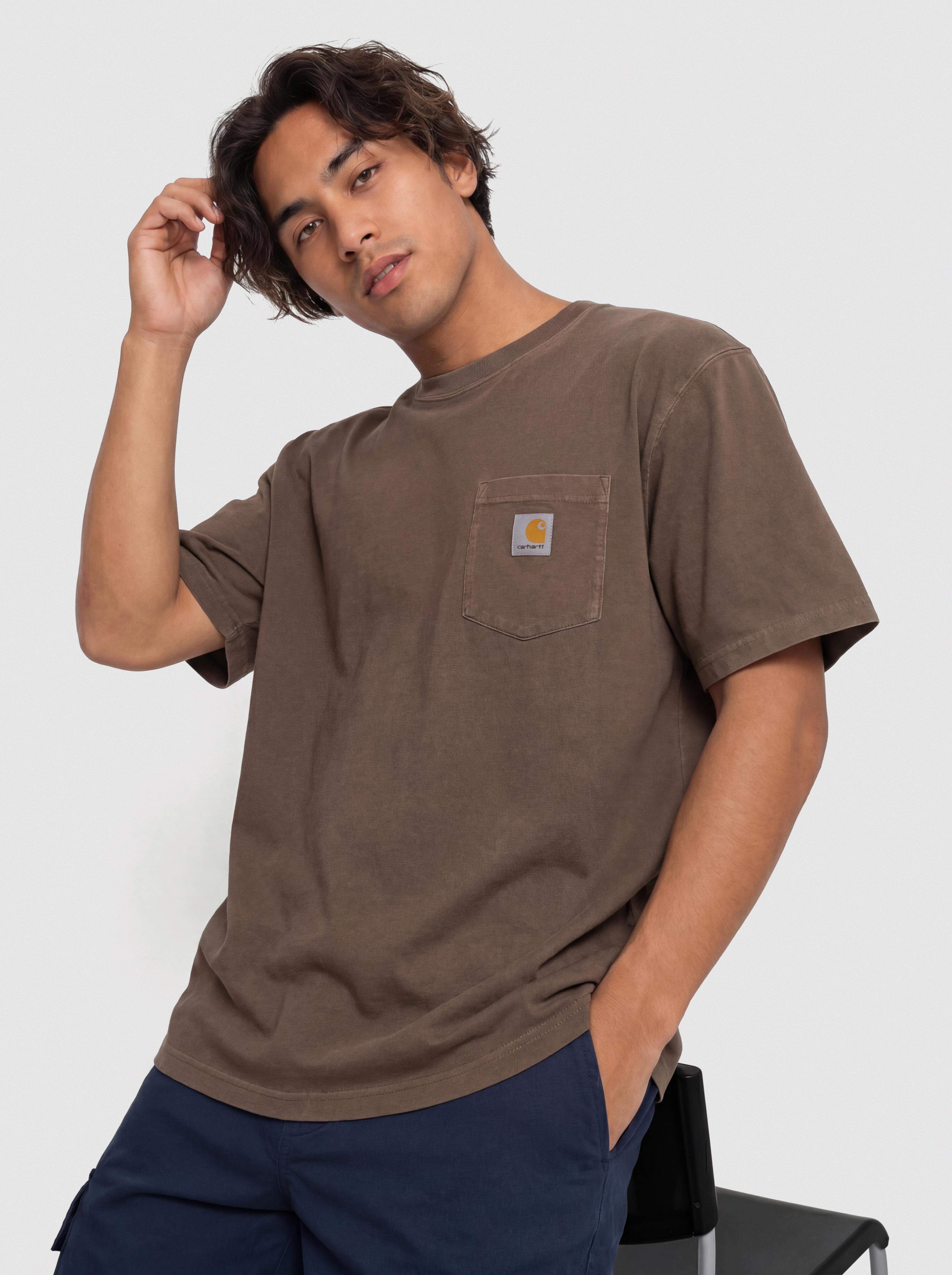 Carhartt WIP Loose Pocket Pu00f3lu00f3 (tobacco)