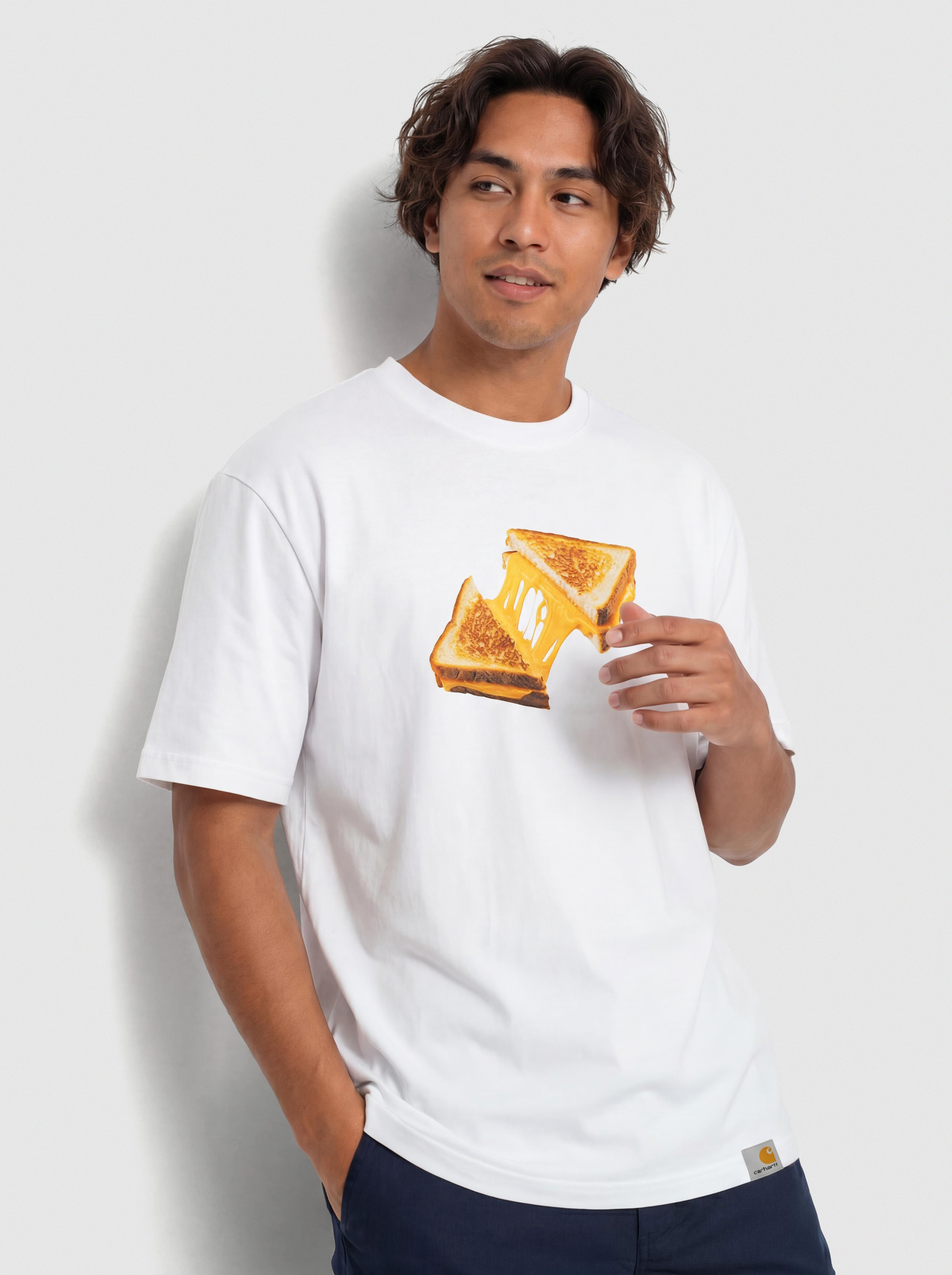 Pu00f3lu00f3 Carhartt WIP Cheese Toast (white)