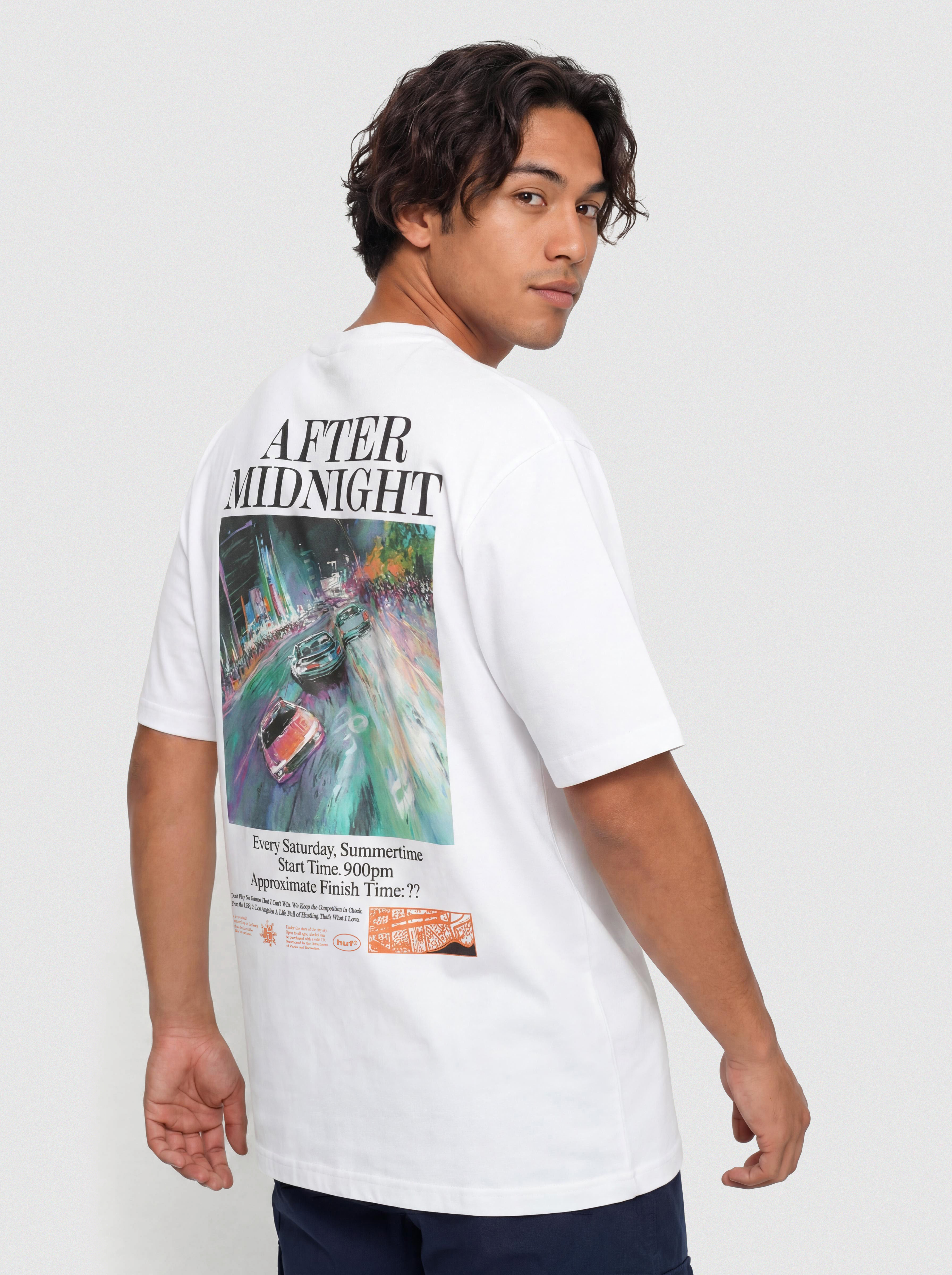 HUF After Midnight Pu00f3lu00f3 (white)