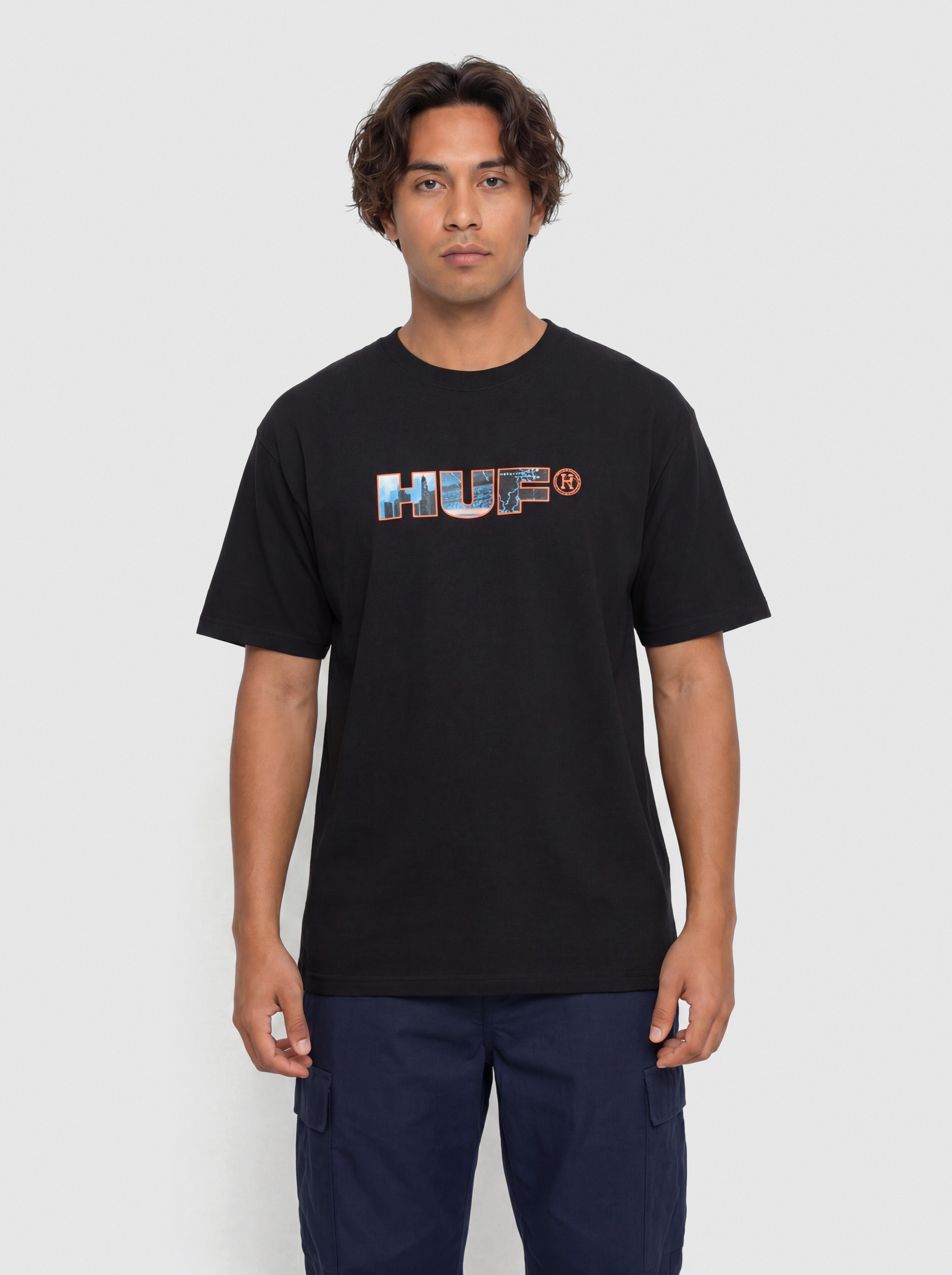 HUF Flight Path Pu00f3lu00f3 (black)
