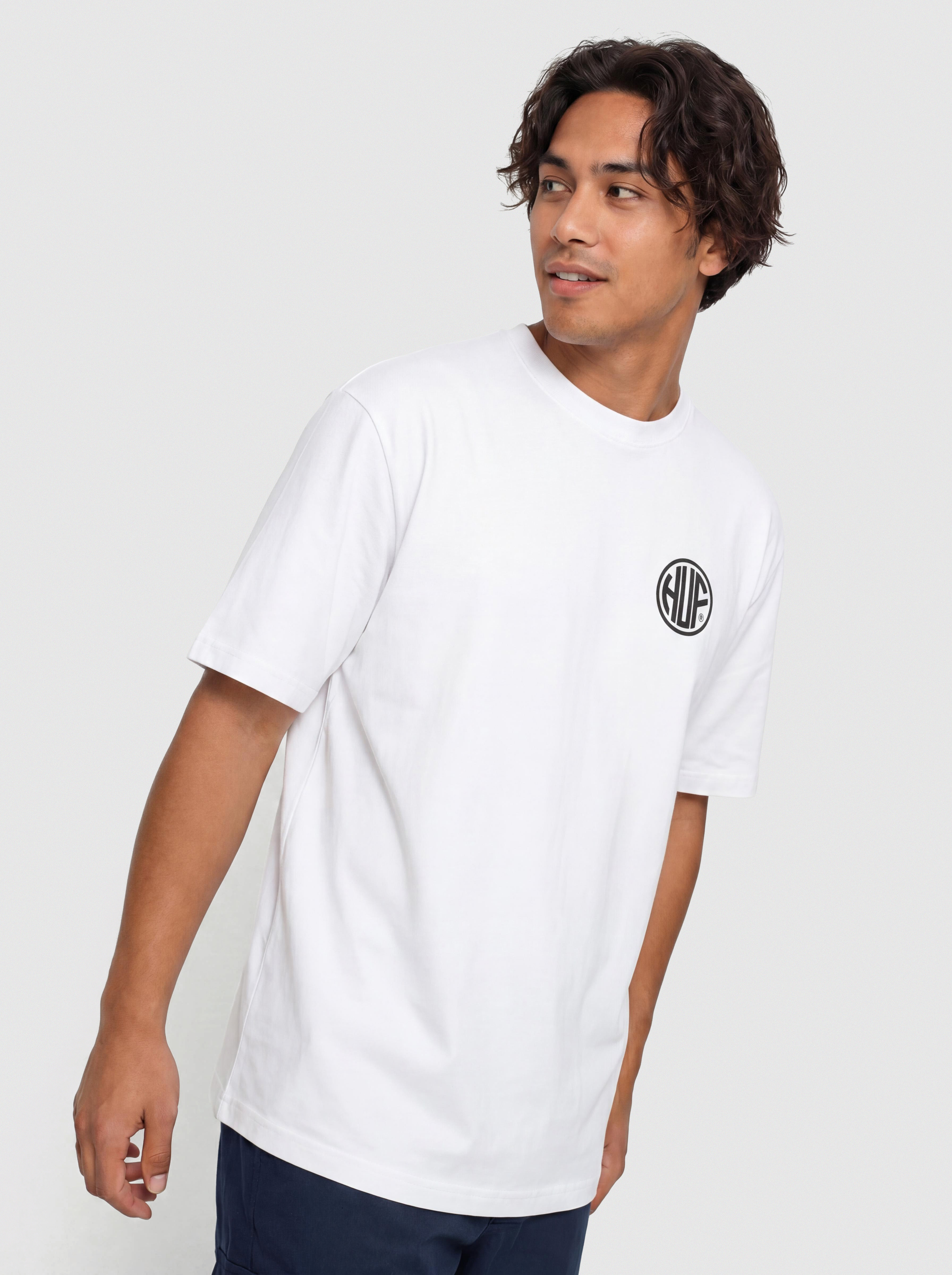 HUF Regional Póló (white/black)