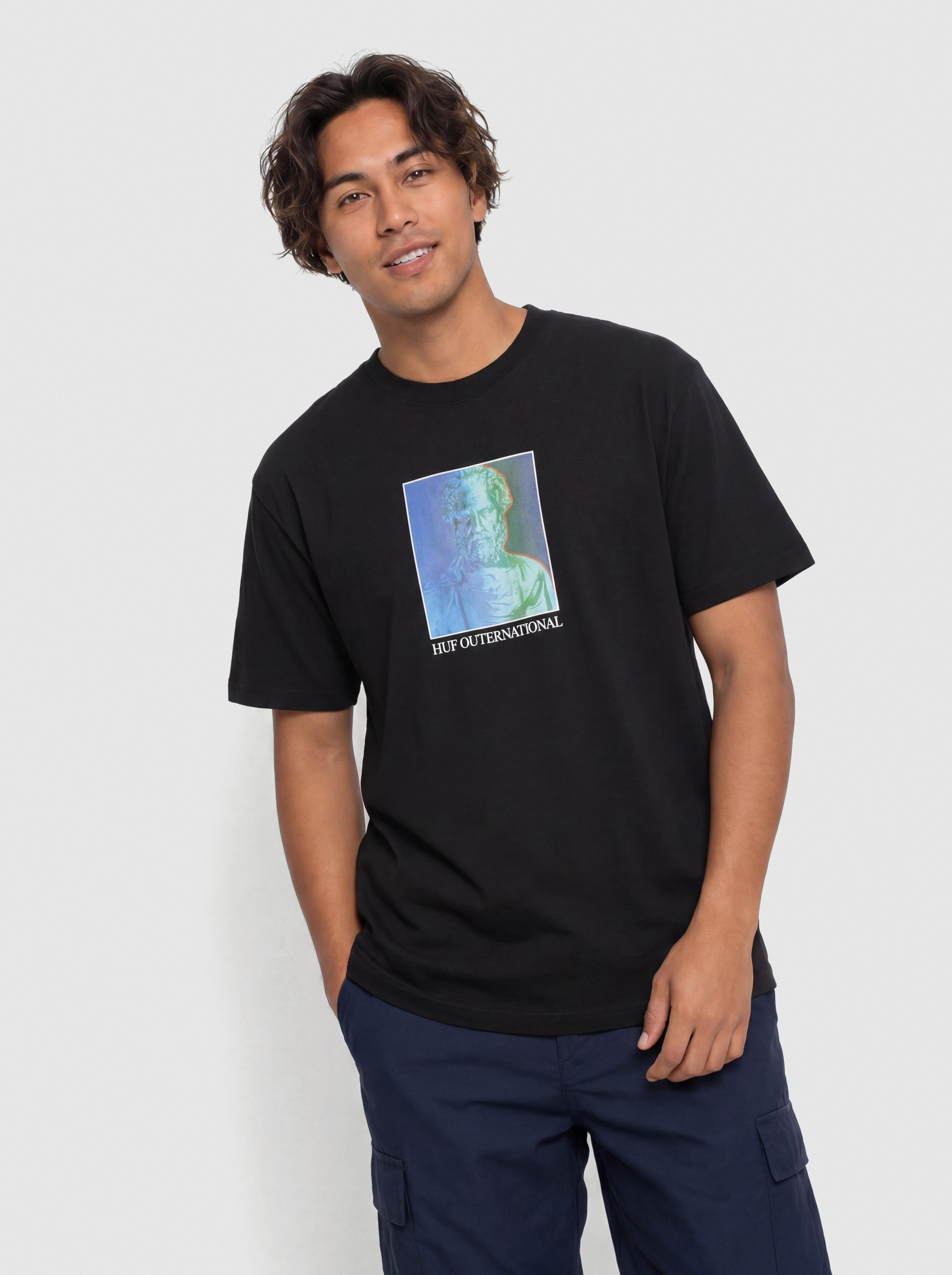 HUF Higher Education Póló (black)