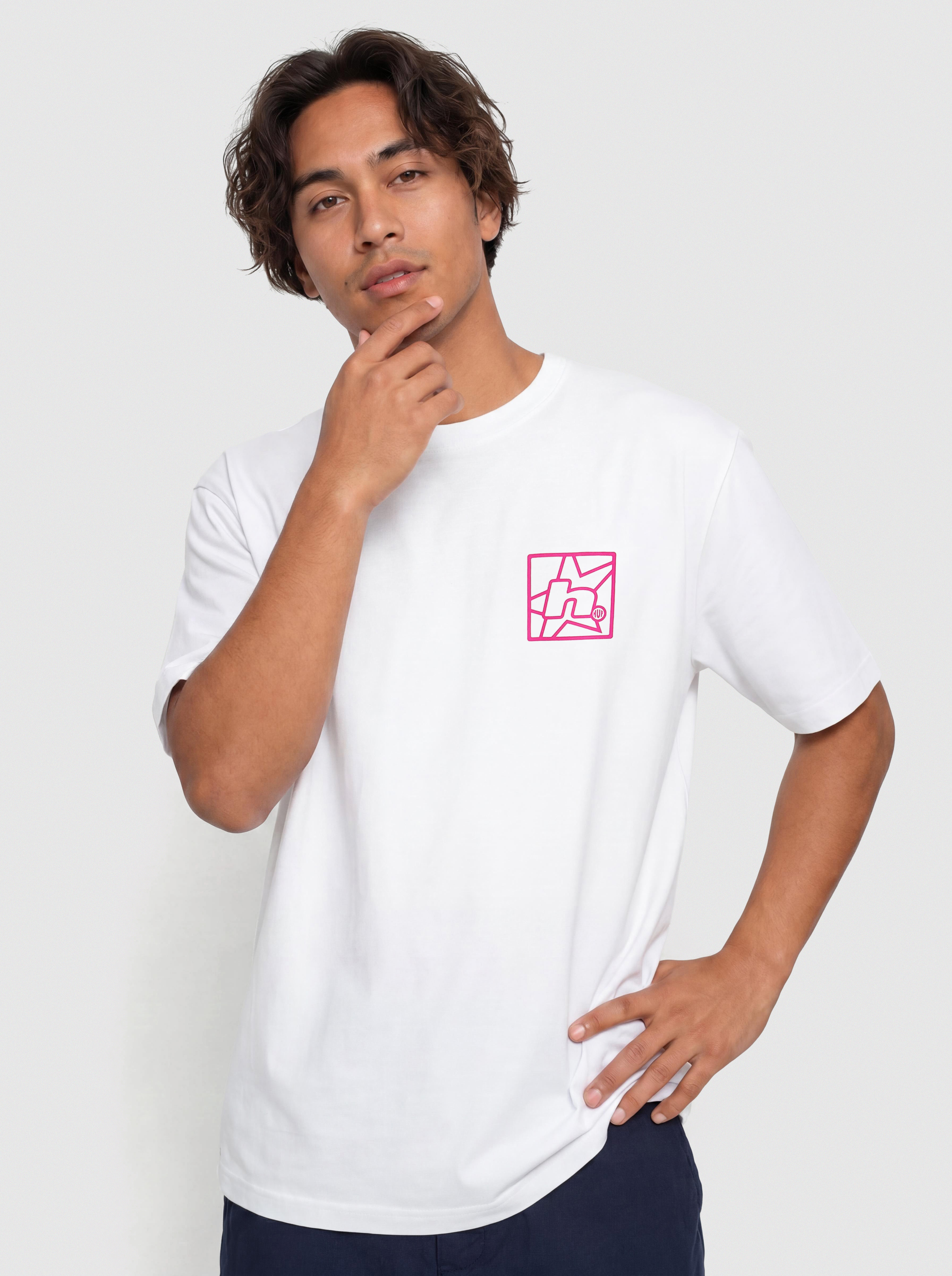 HUF Cyberpunk Póló (white)