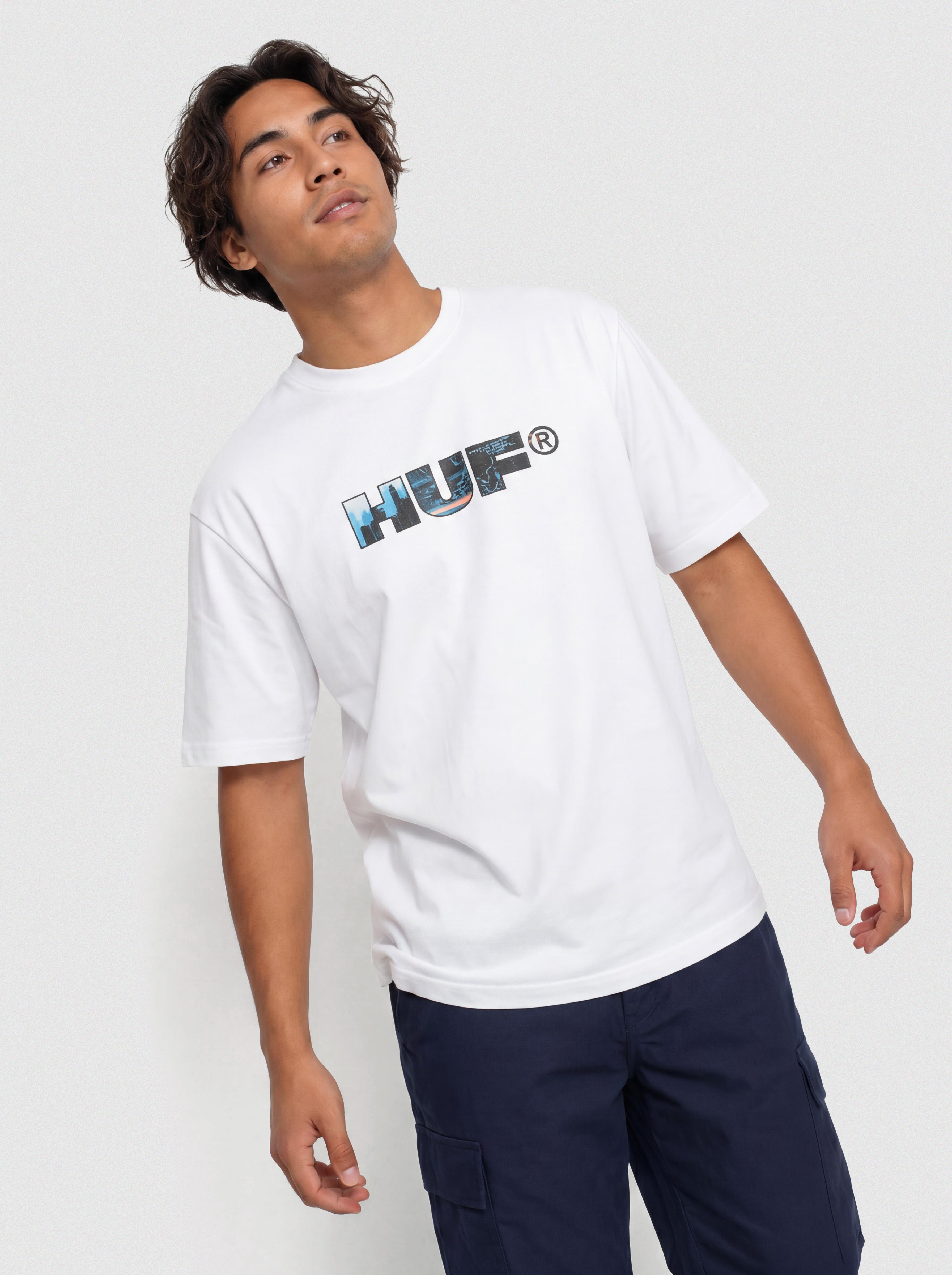 HUF Flight Path Pu00f3lu00f3 (white)