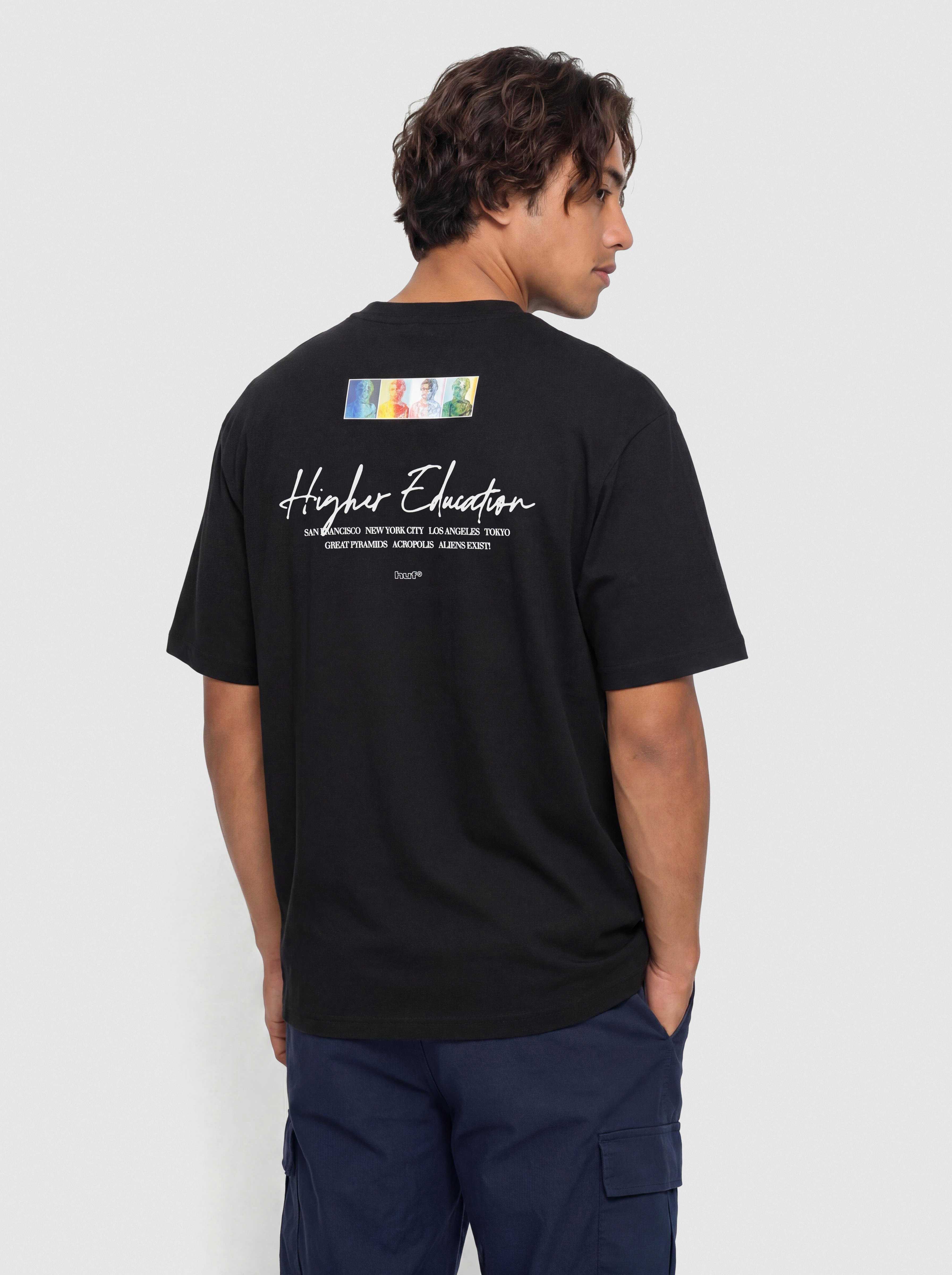 HUF Higher Education Póló (black)