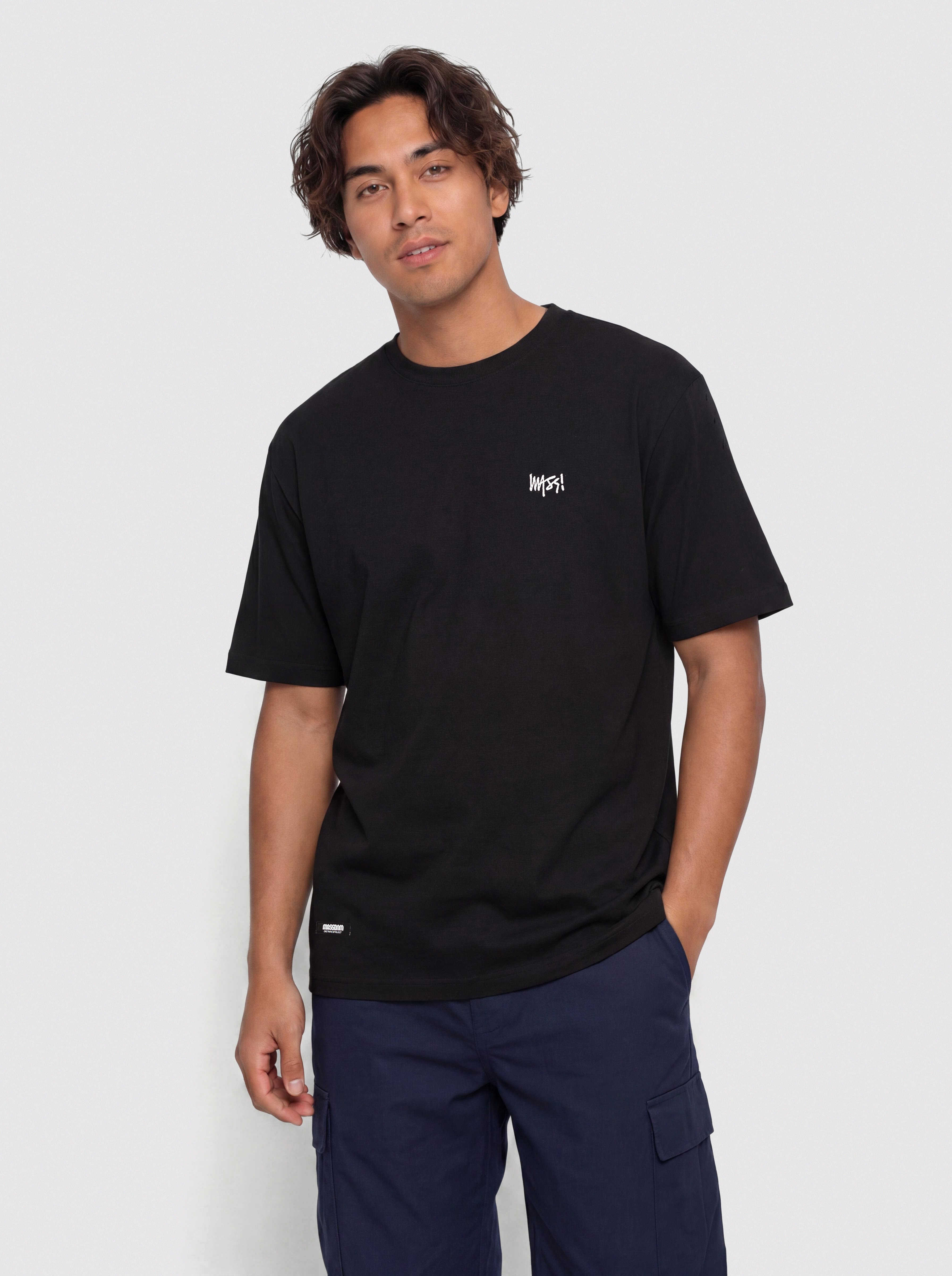 MassDnm Signature Patch Póló (black)