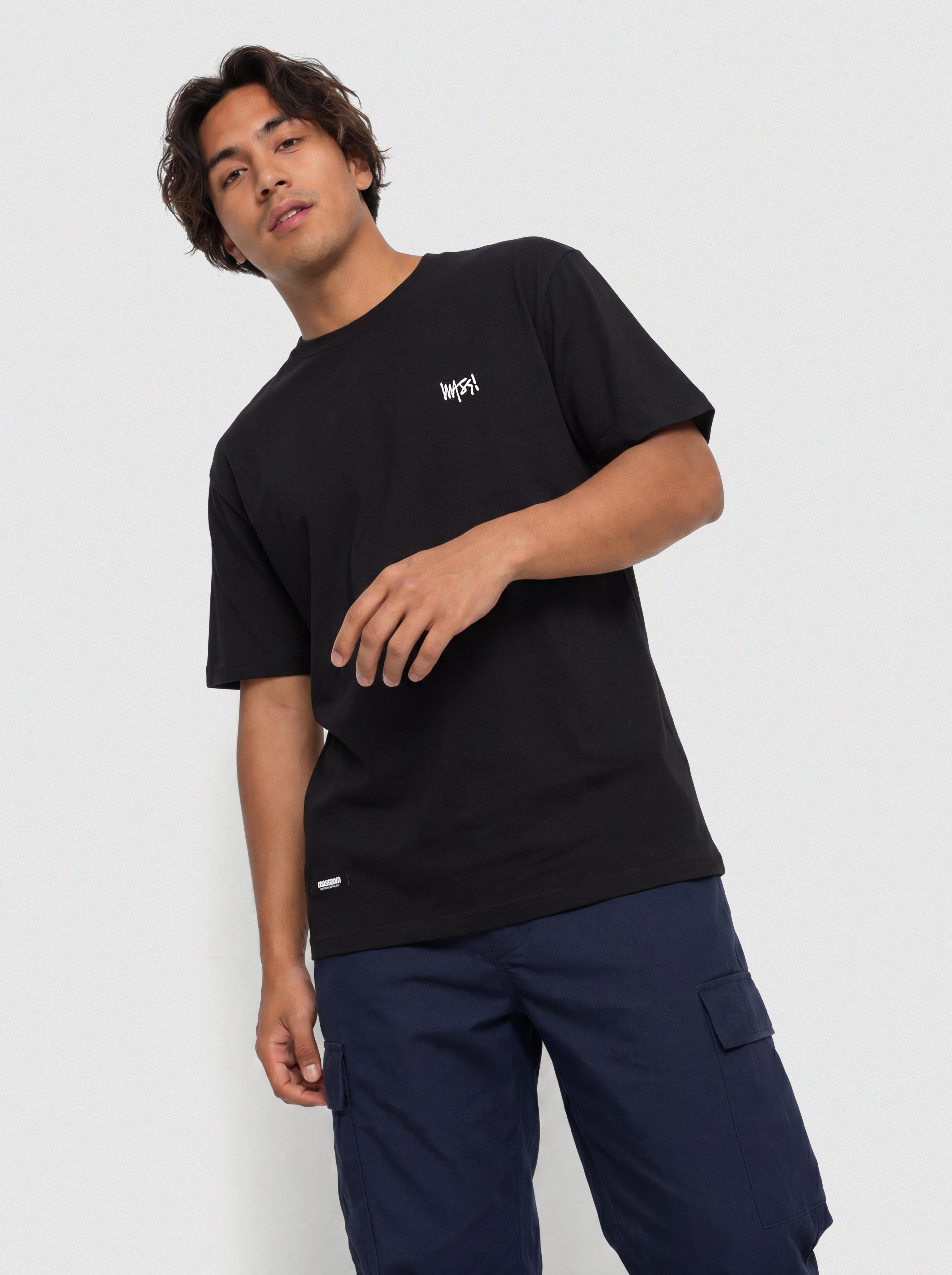 MassDnm Signature Patch Póló (black)