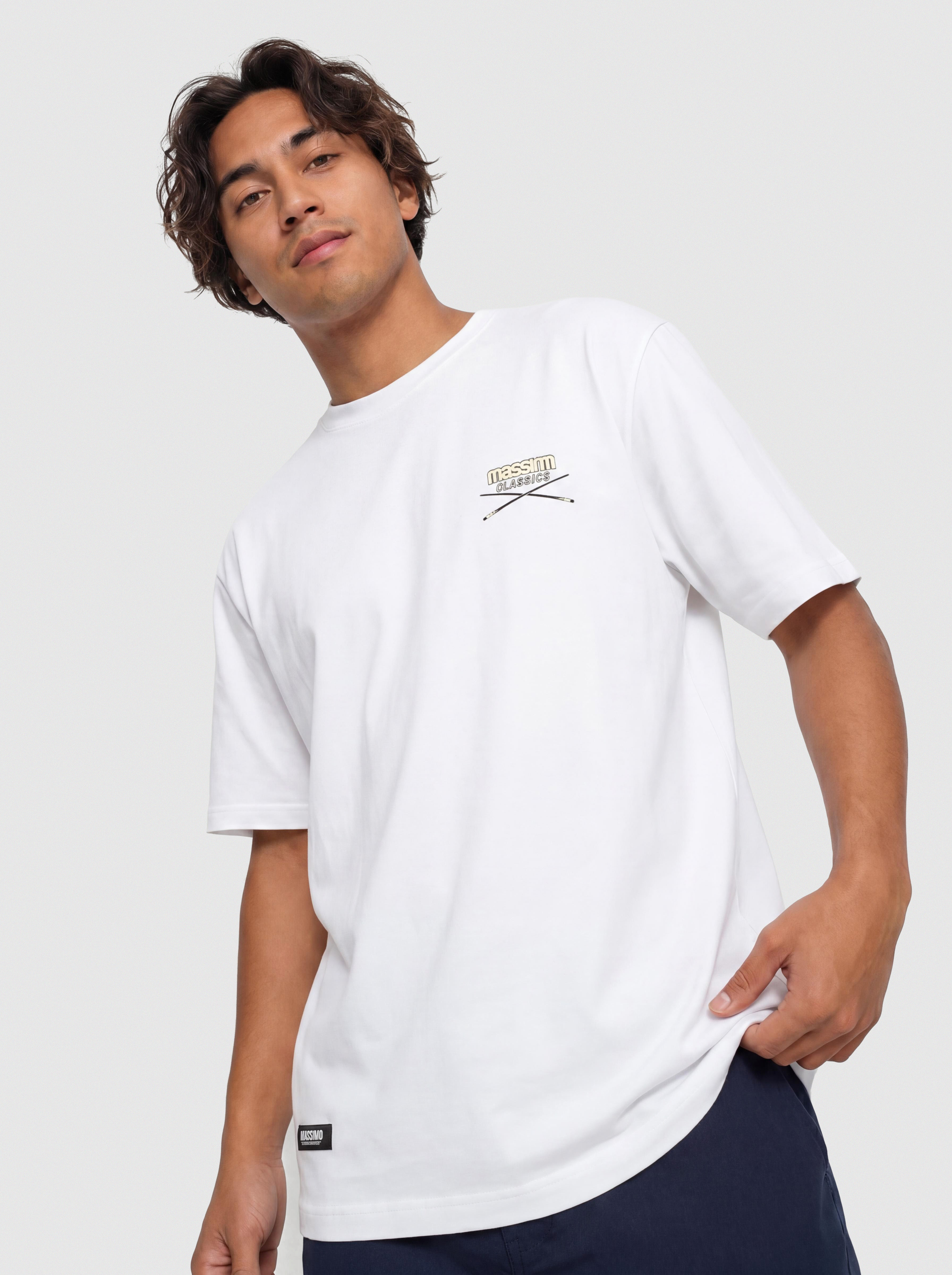 MassDnm 98 Ball Póló (white)