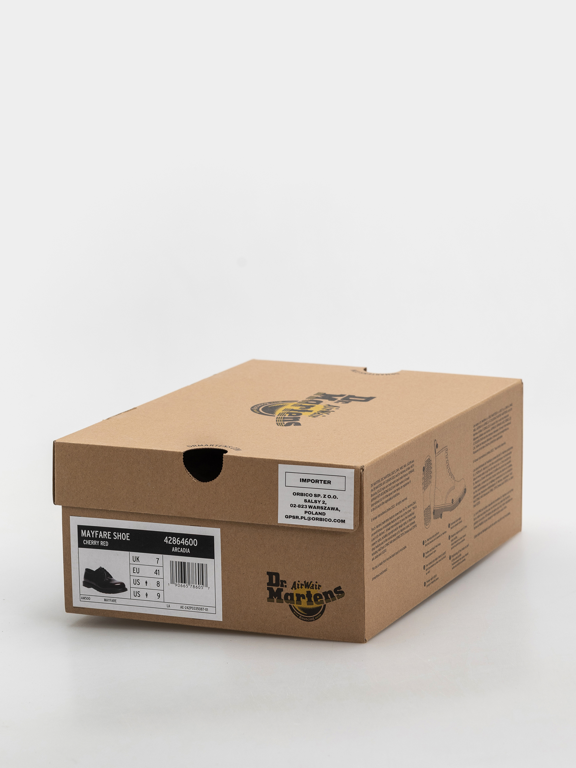 Dr. Martens Mayfare 3 Eye Cipők (cherry red arcadia)