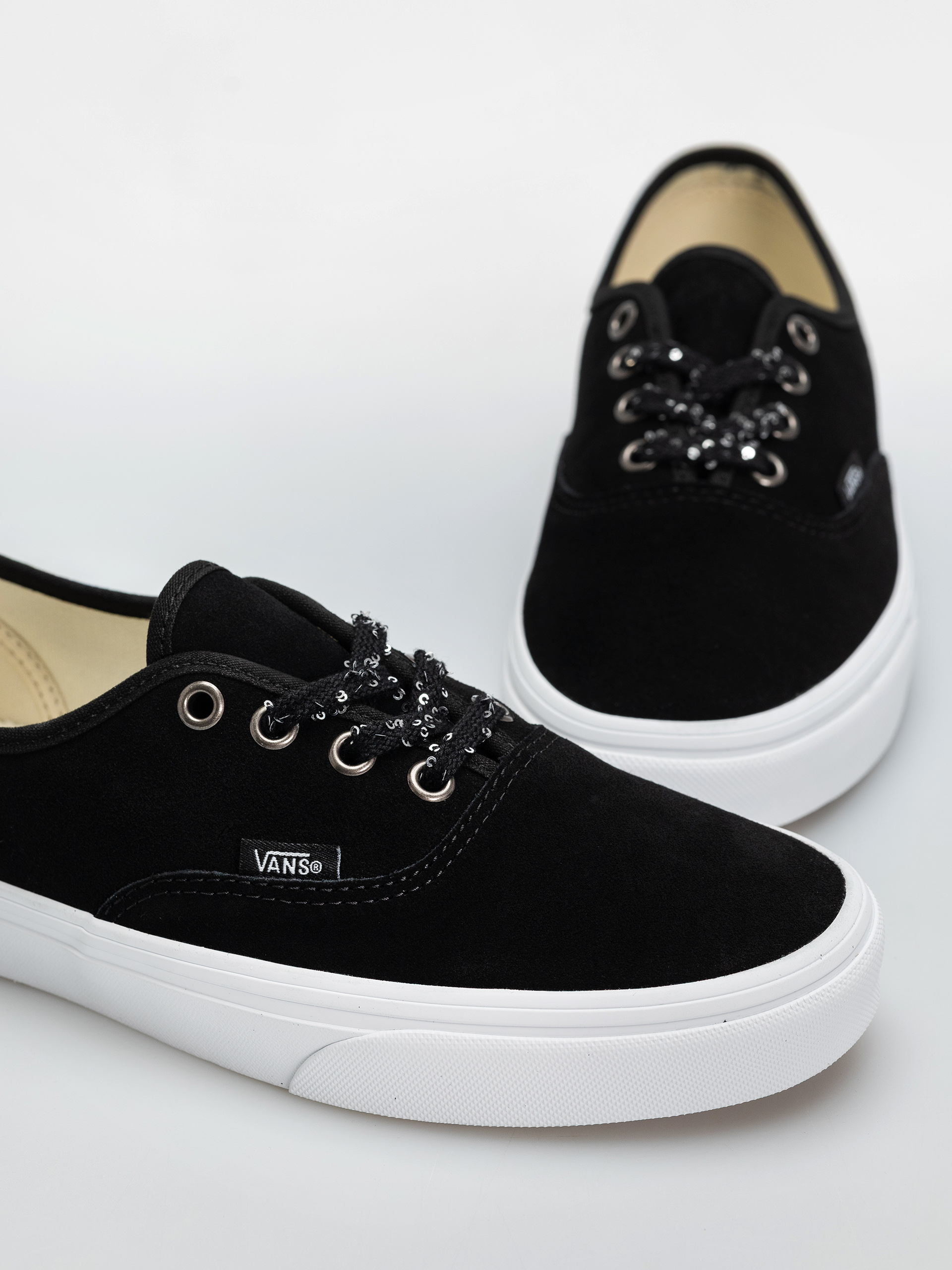 Vans Authentic Cipők (black/true whit)