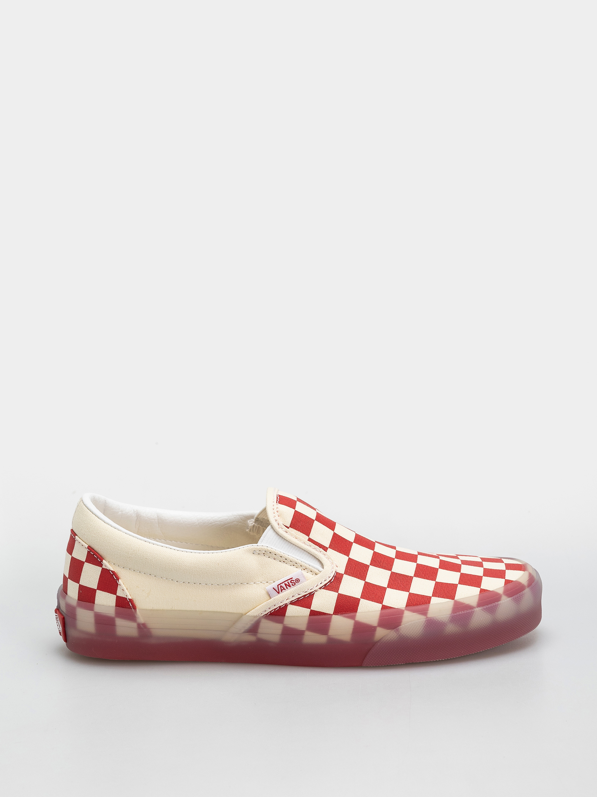 Vans Classic Slip On Cipők (red/marshmallow)