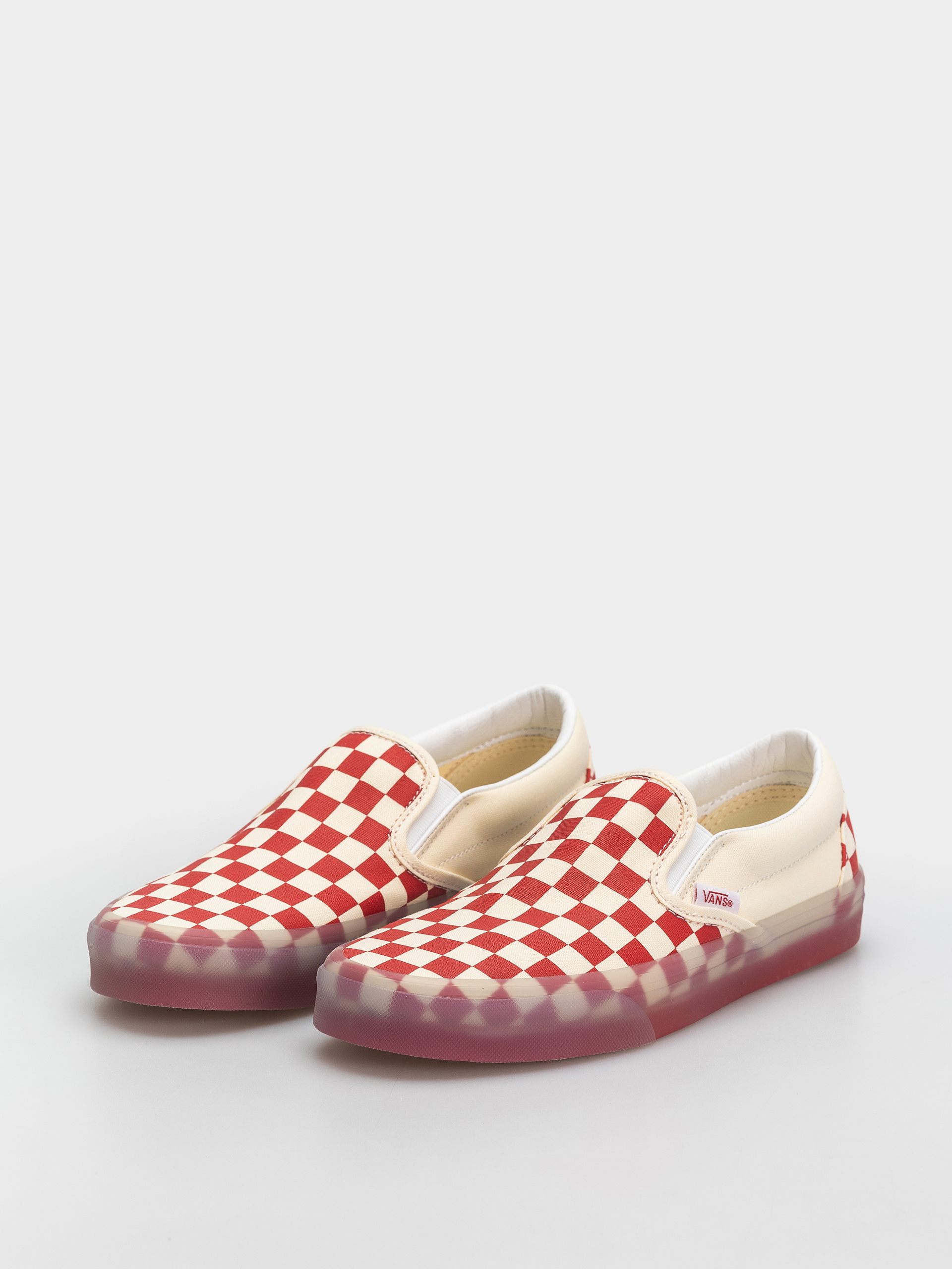 Vans Classic Slip On Cipők (red/marshmallow)