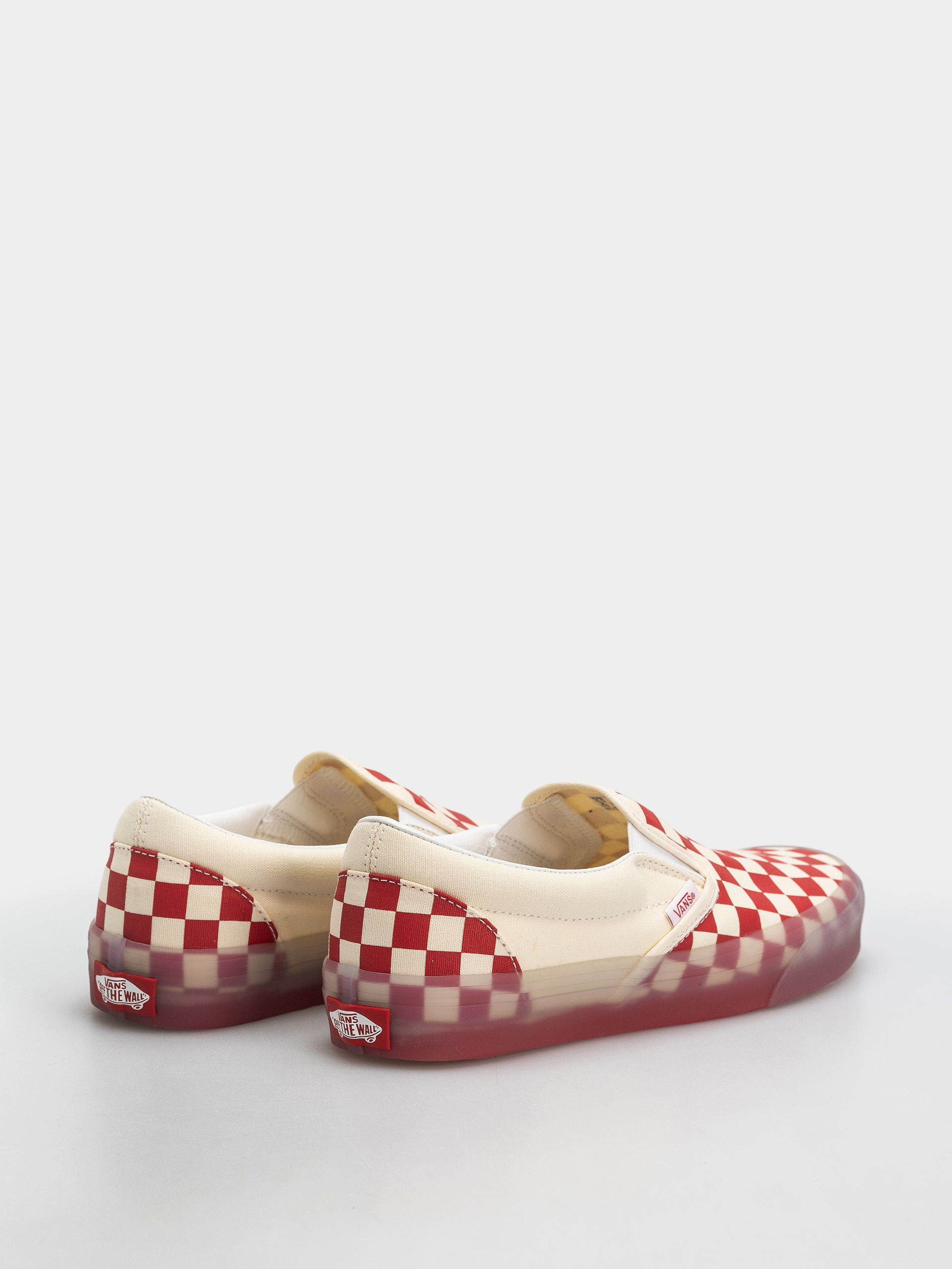 Vans Classic Slip On Cipők (red/marshmallow)