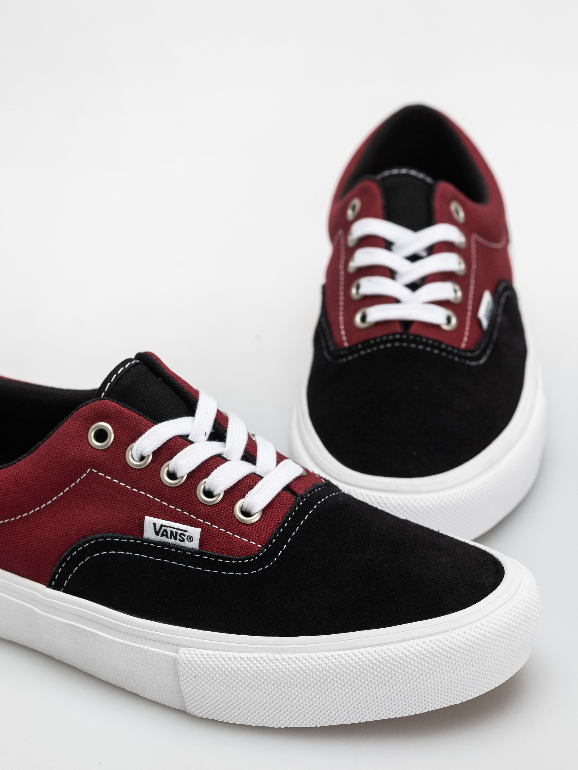 Vans Skate Era Cipők (black/dark red)