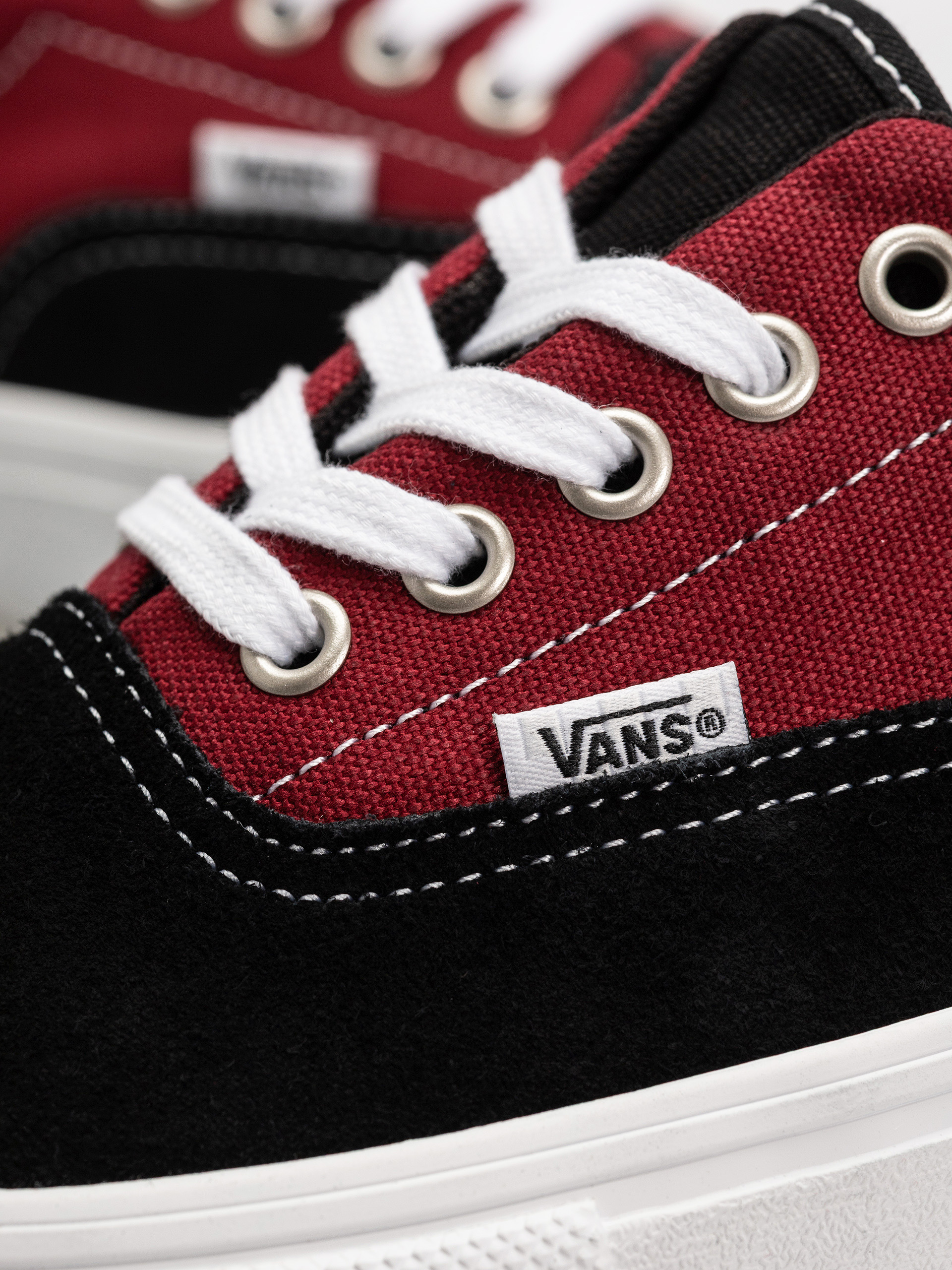 Vans Skate Era Cipők (black/dark red)