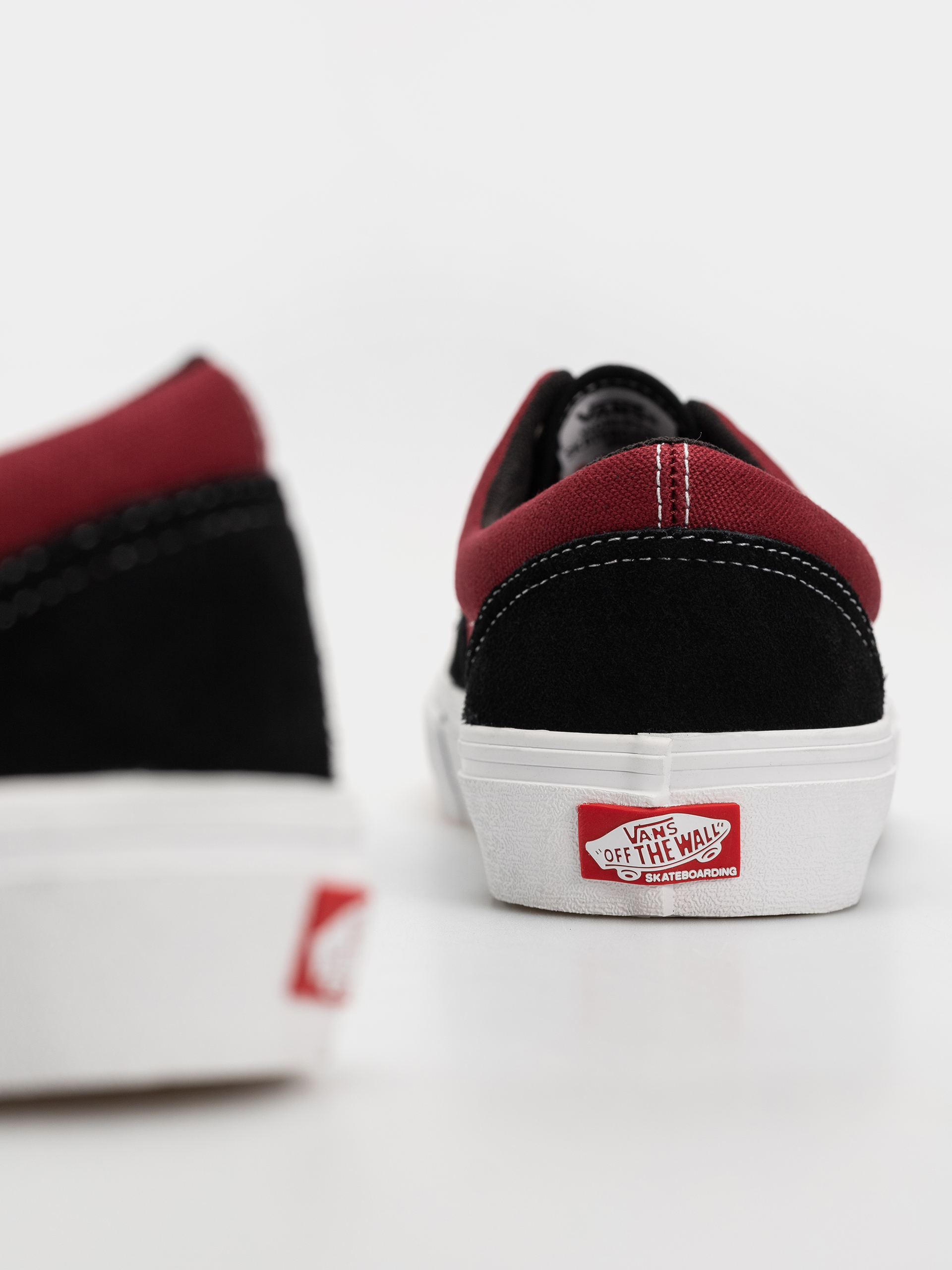 Vans Skate Era Cipők (black/dark red)