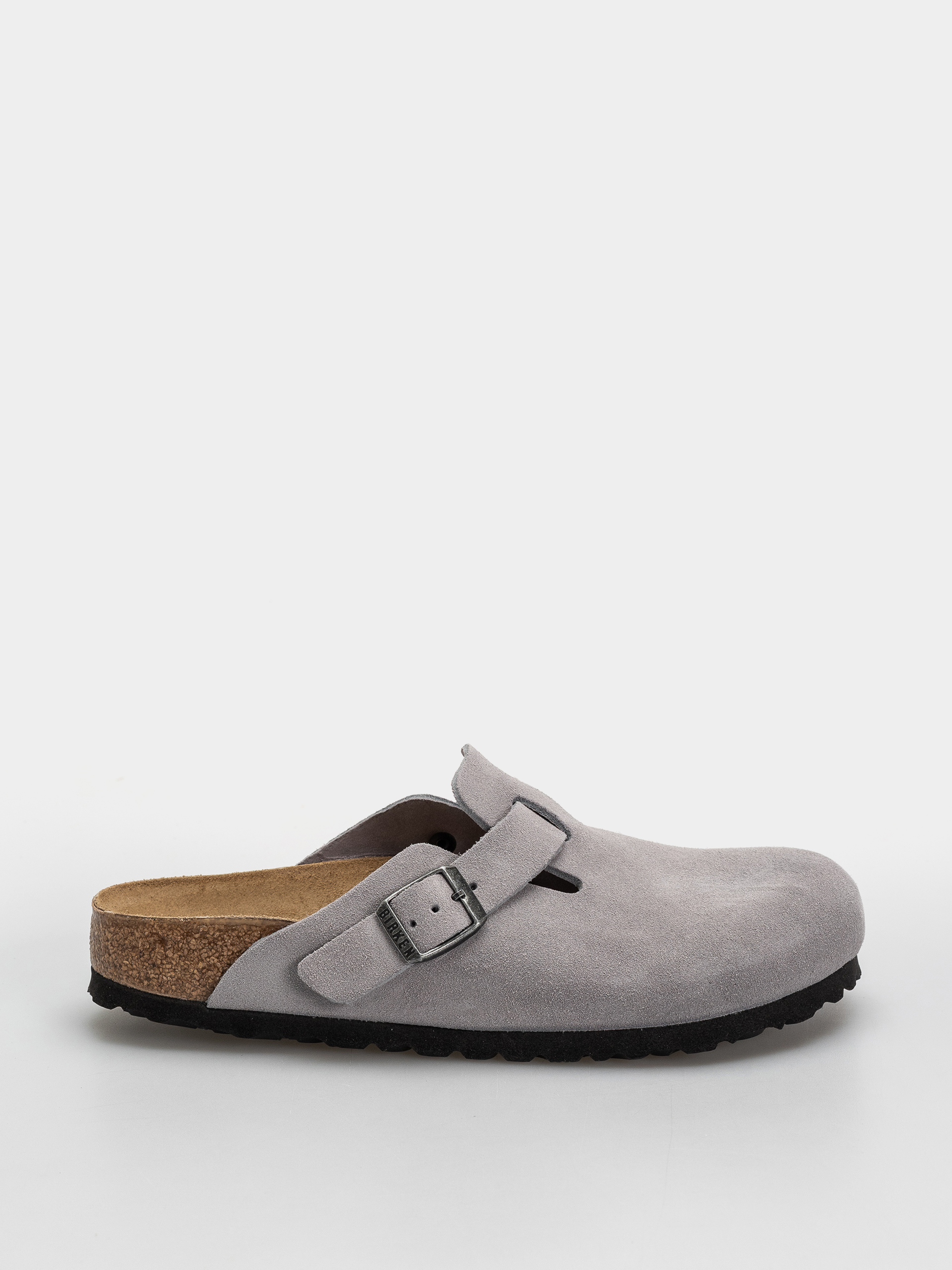 Birkenstock Boston Suede Leather Narrow Flip-flop papucsok