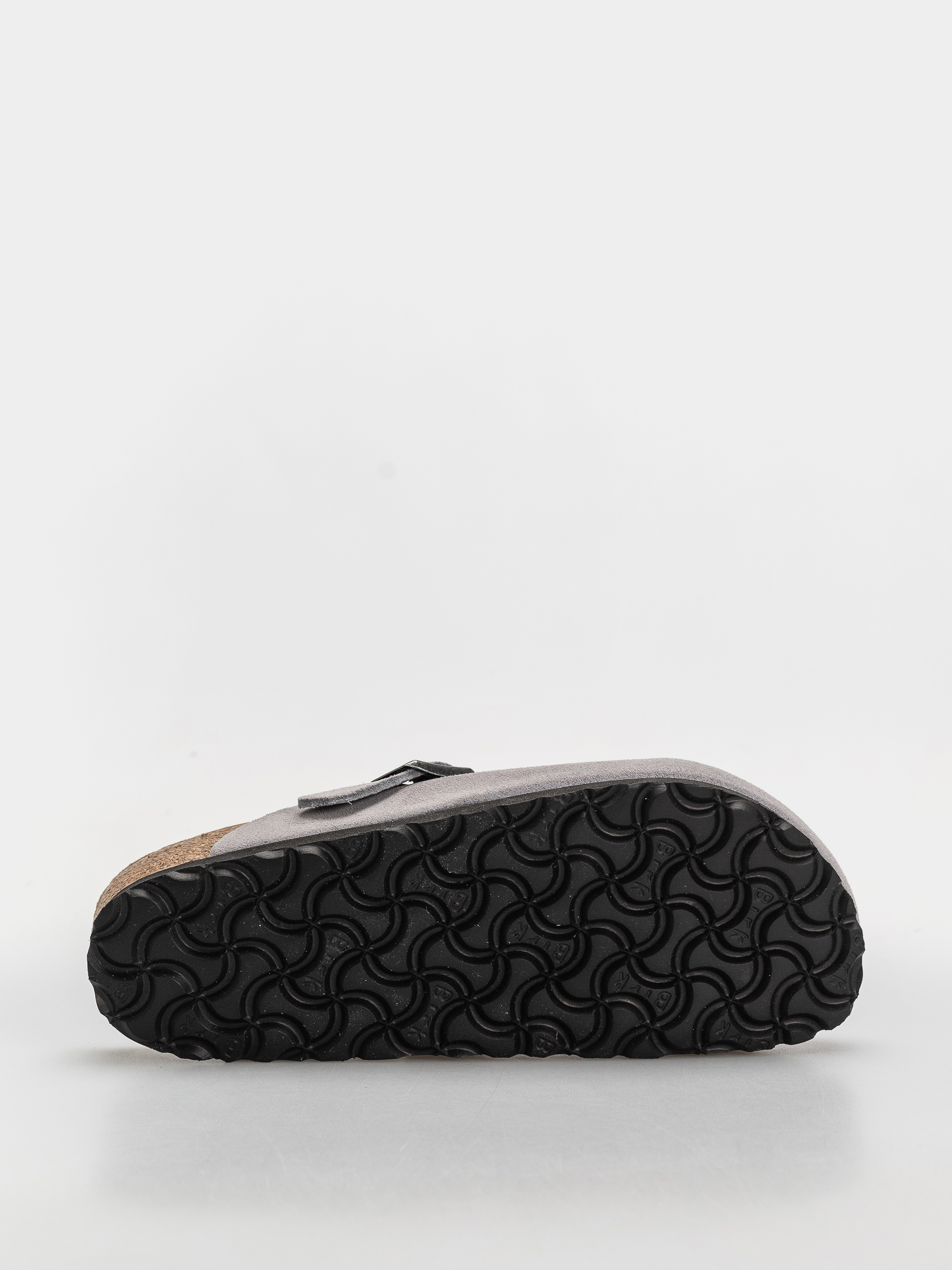 Birkenstock Boston Suede Leather Narrow Flip-flop papucsok (lavender sky)