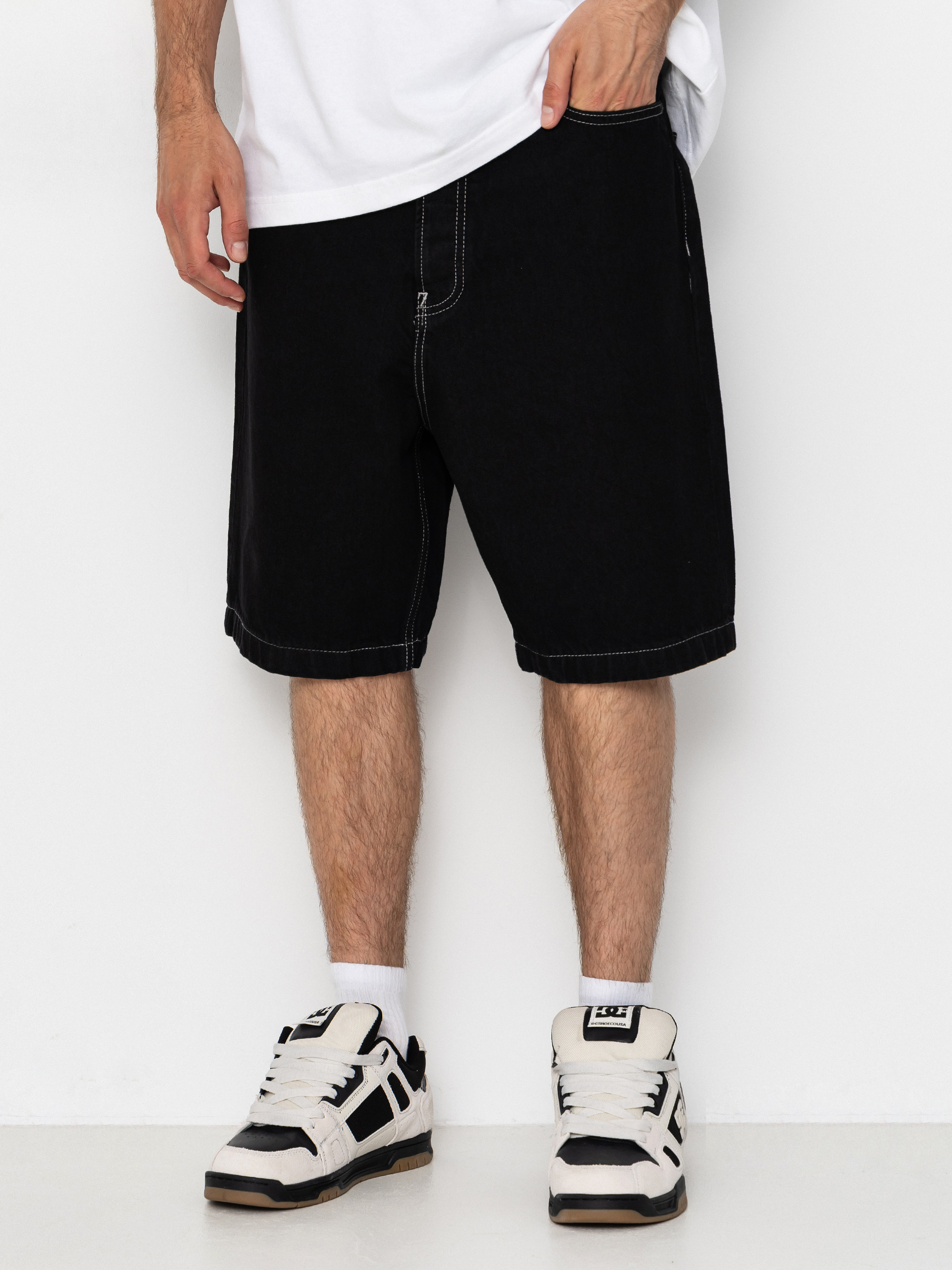DC Baggy Denim Rövidnadrág (black tint)