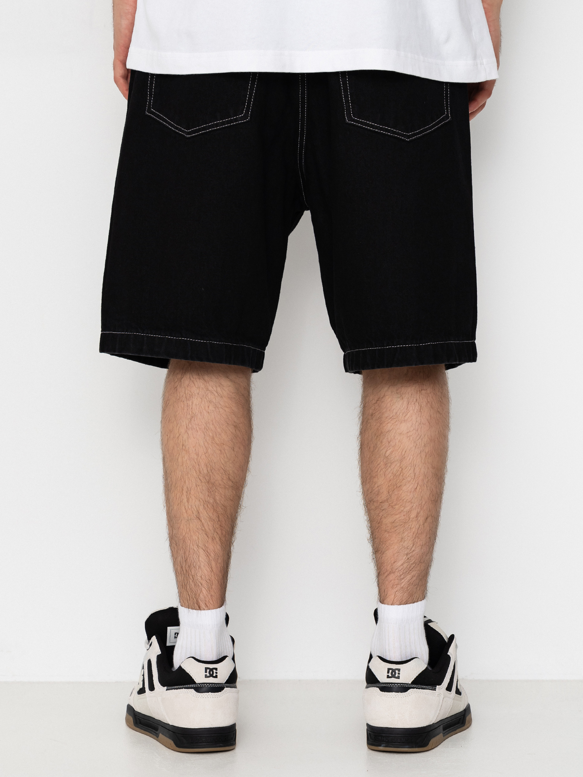 DC Baggy Denim Rövidnadrág (black tint)