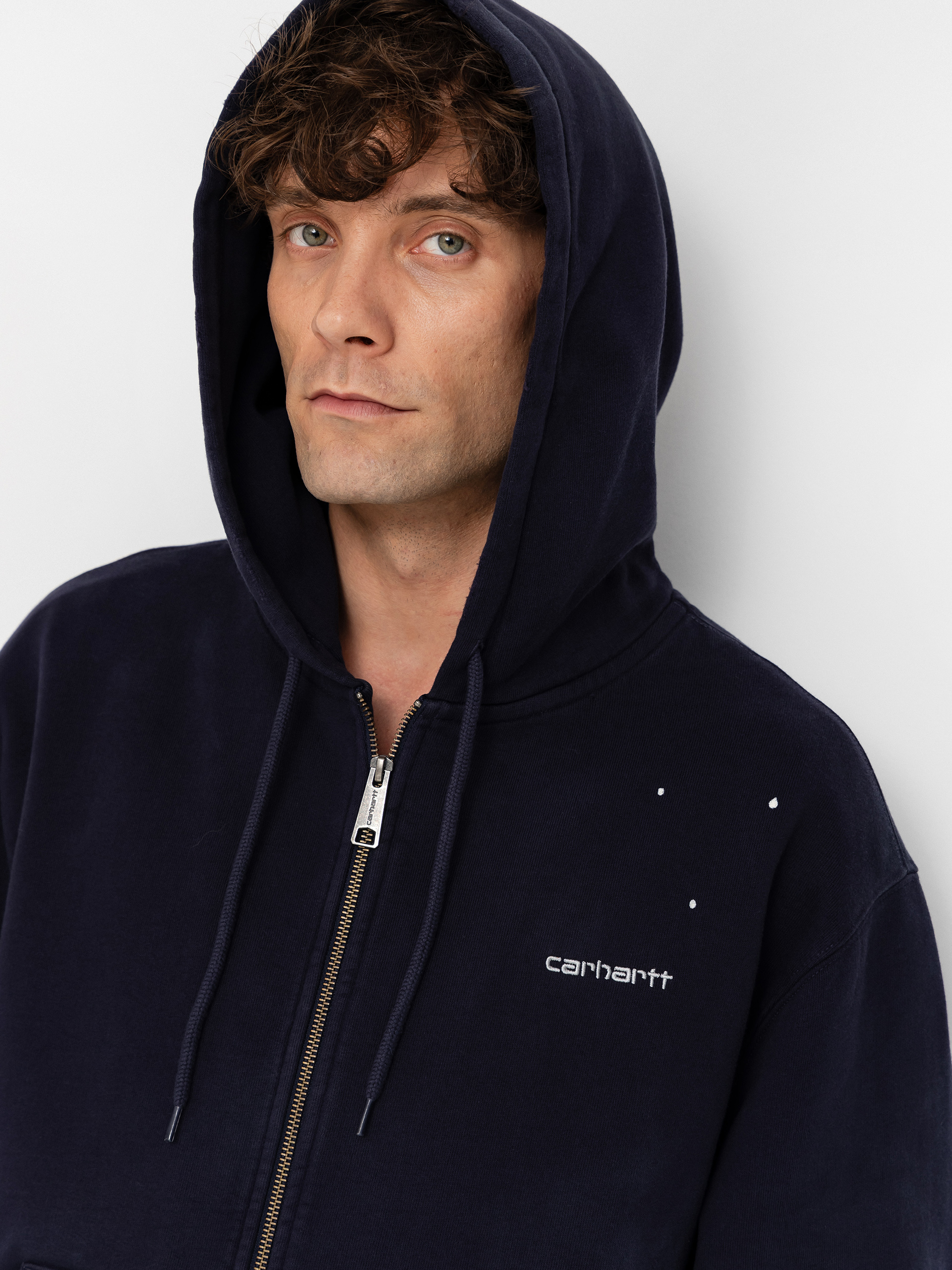 Kapucnis pulóver Carhartt WIP Painter ZHD (dark navy)