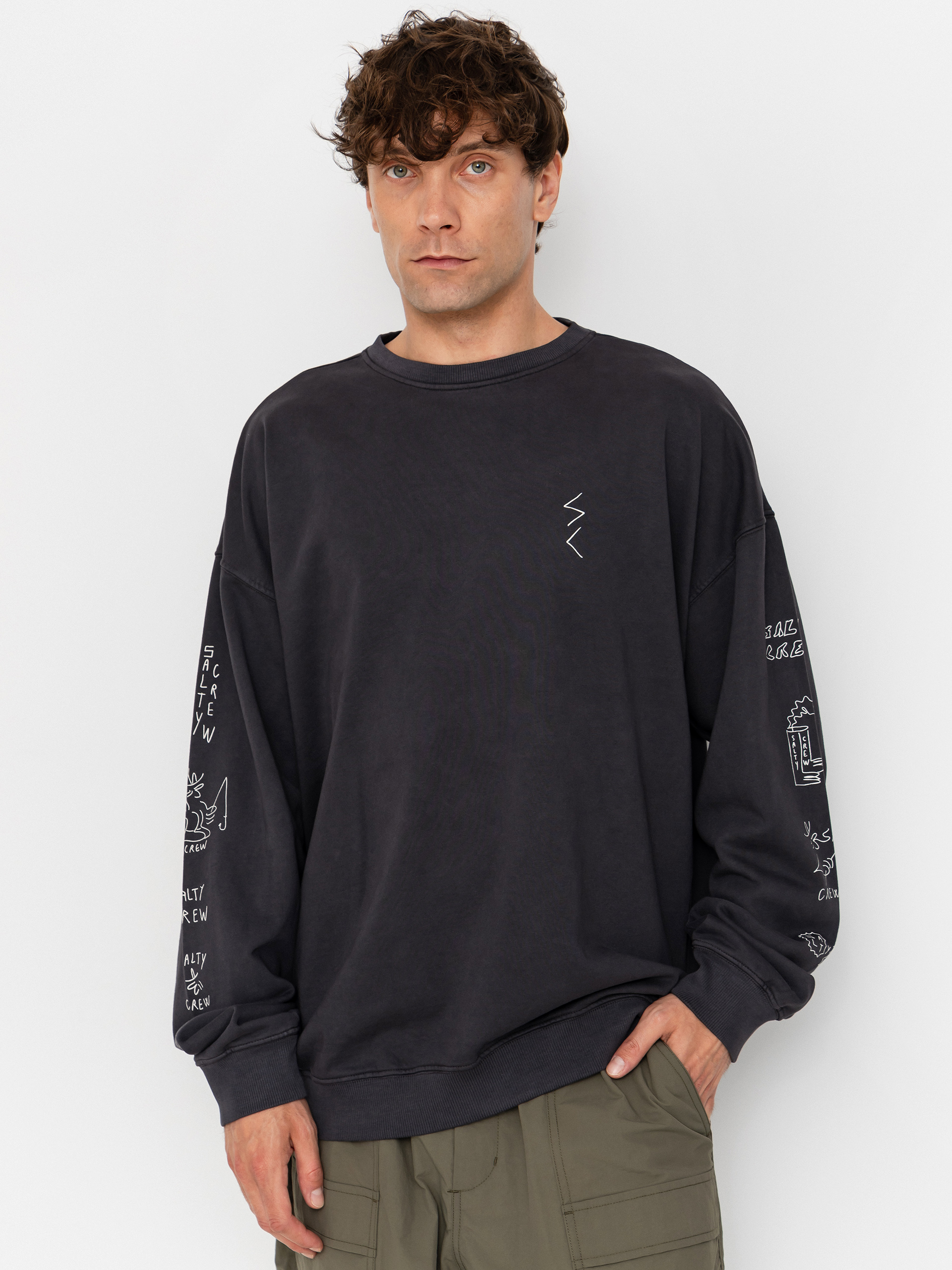 Pulóver Salty Crew Reel Lb Crewneck