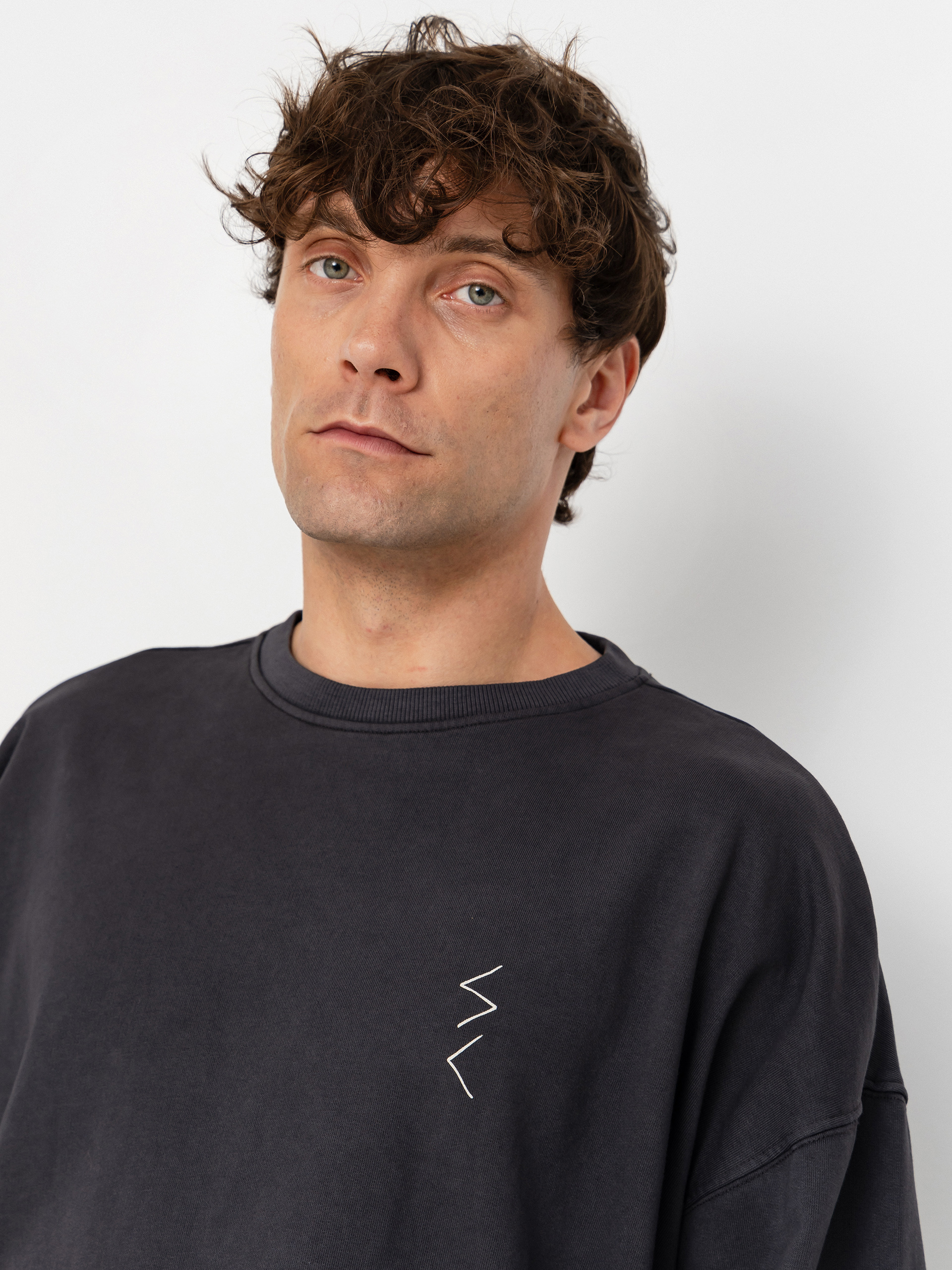 Pulóver Salty Crew Reel Lb Crewneck (pirate black)