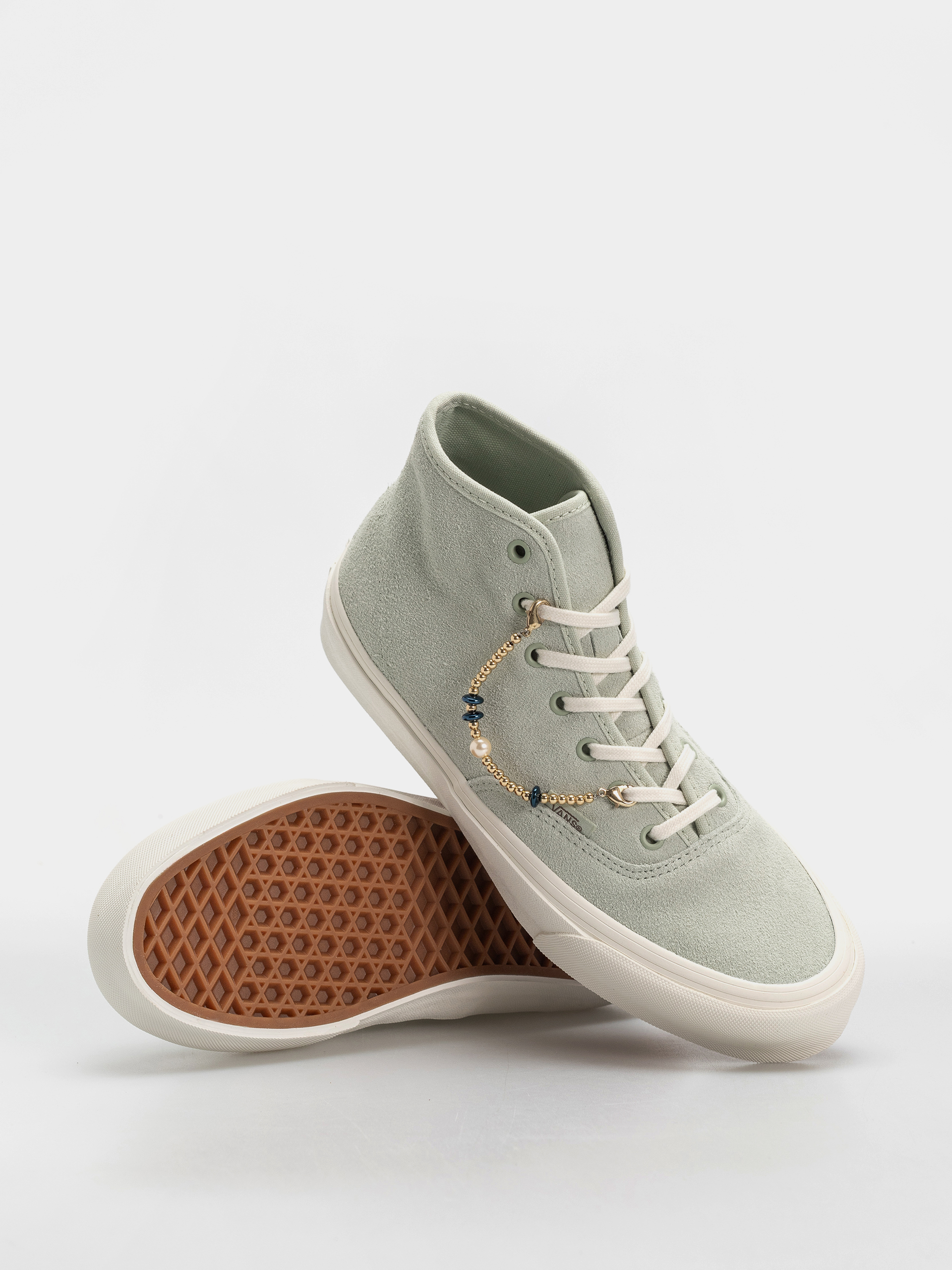 Cipők Vans Authentic Hi 2.0 (dusty mint/gold)