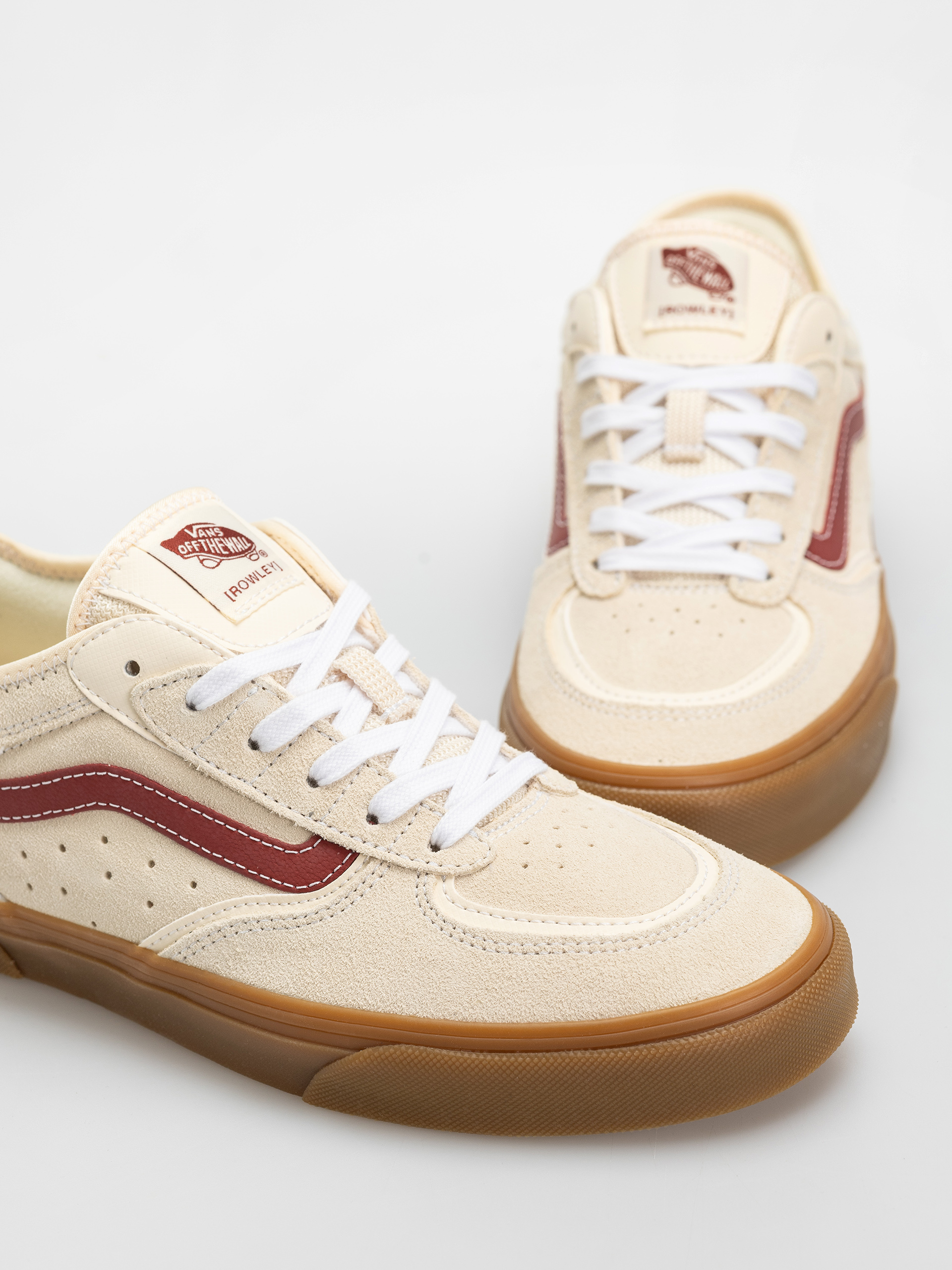 Cipők Vans Rowley Classic (cream/burgundy)