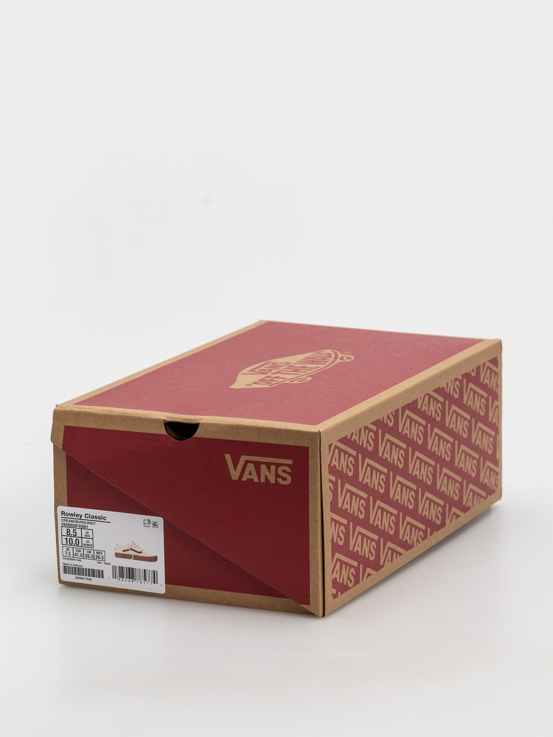 Cipők Vans Rowley Classic (cream/burgundy)