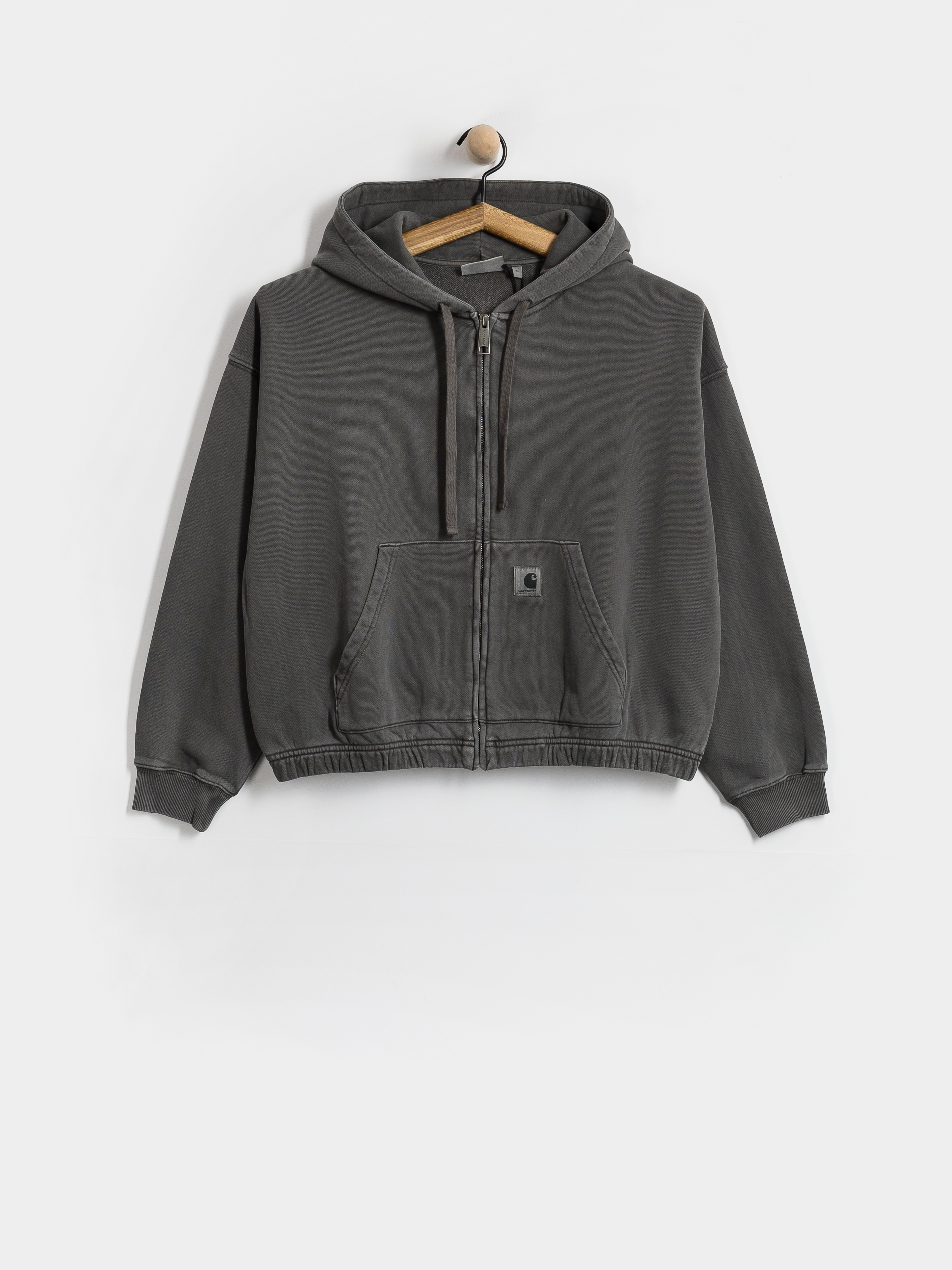 Kapucnis pulu00f3ver Carhartt WIP Hoggard ZHD Wmn (black)