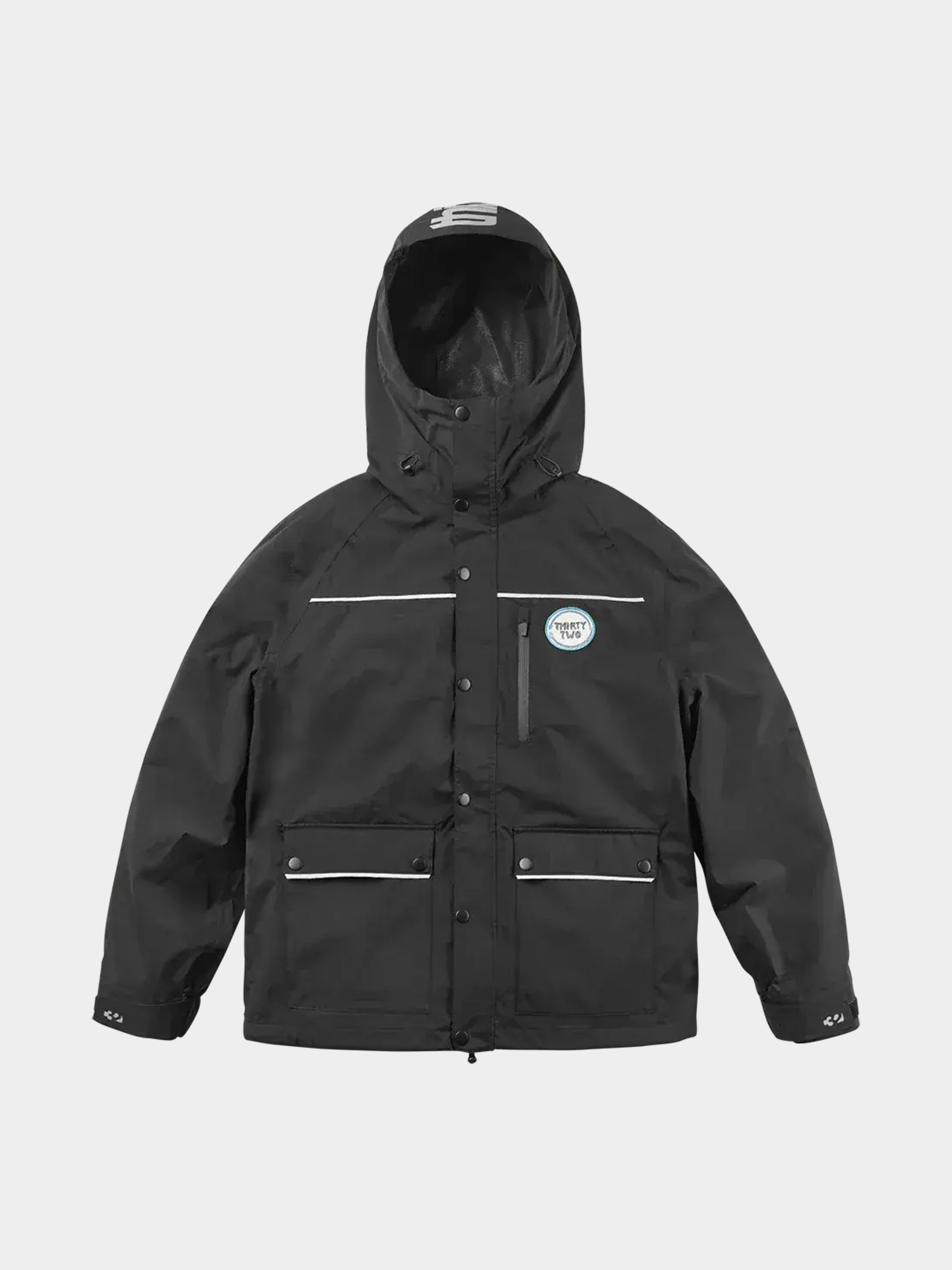 Férfi ThirtyTwo Introvert Snowboard dzseki (black)