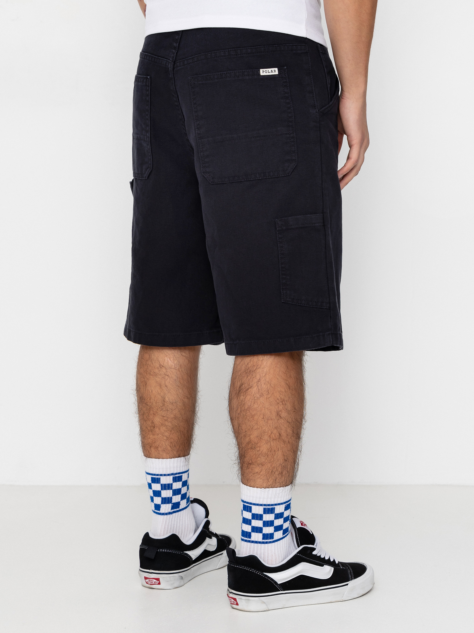Rövidnadrág Polar Skate 93 Work (black)