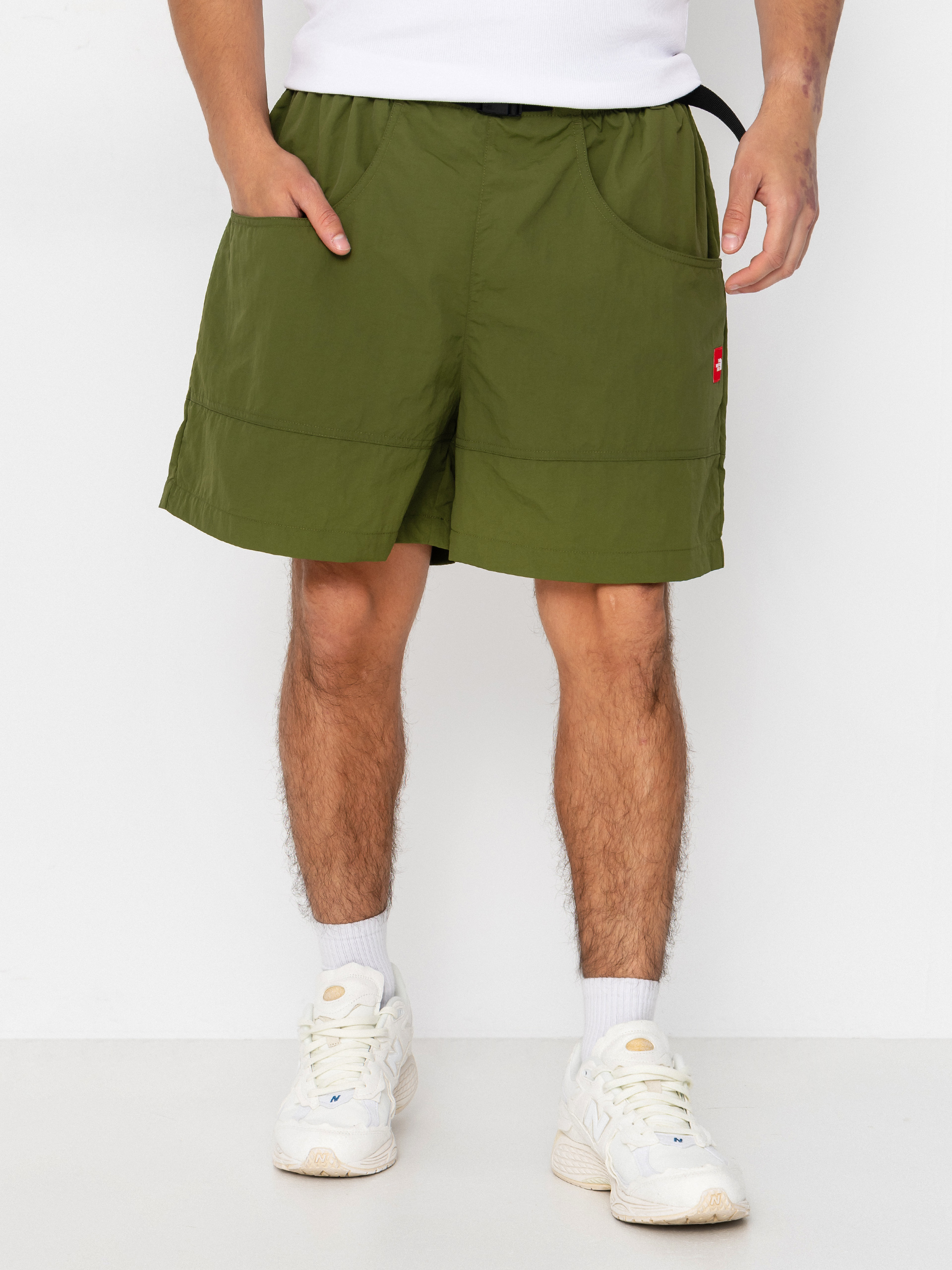 The North Face Tnf Red Box Nylon Belted Rövidnadrág (woodland green)