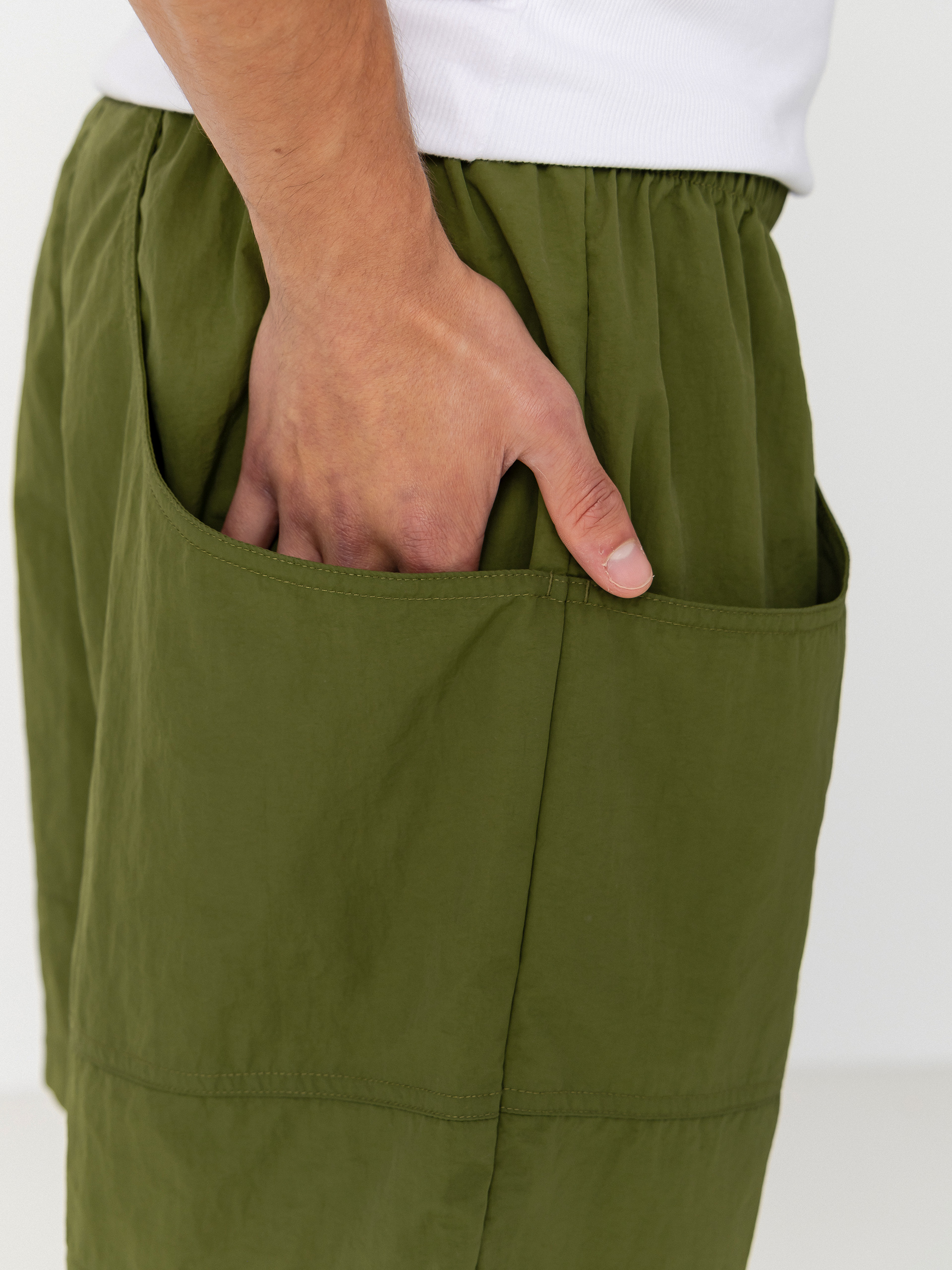 The North Face Tnf Red Box Nylon Belted Rövidnadrág (woodland green)