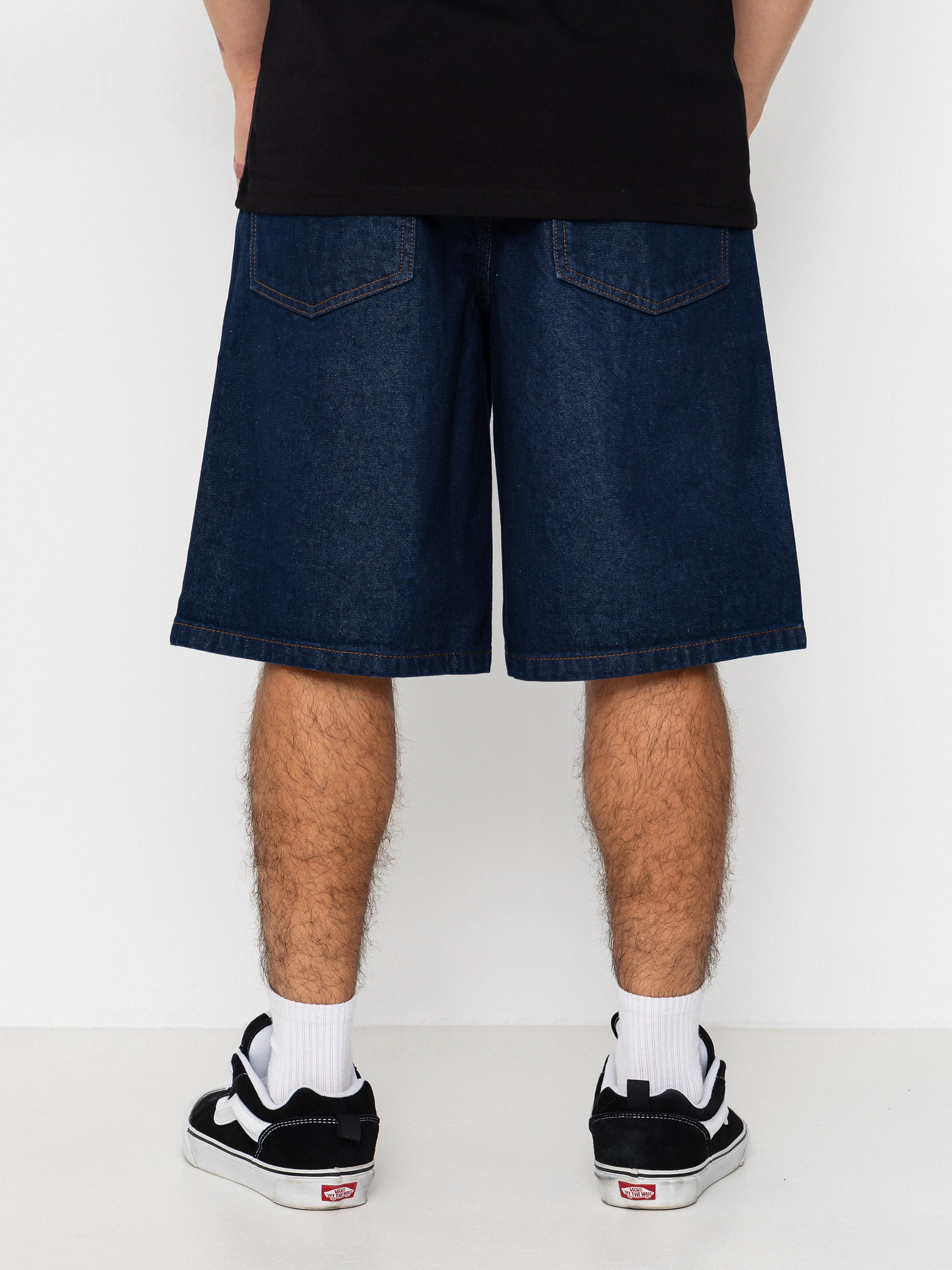 Rövidnadrág Vans Lx Check 5 Baggy Denim (dark rinse)