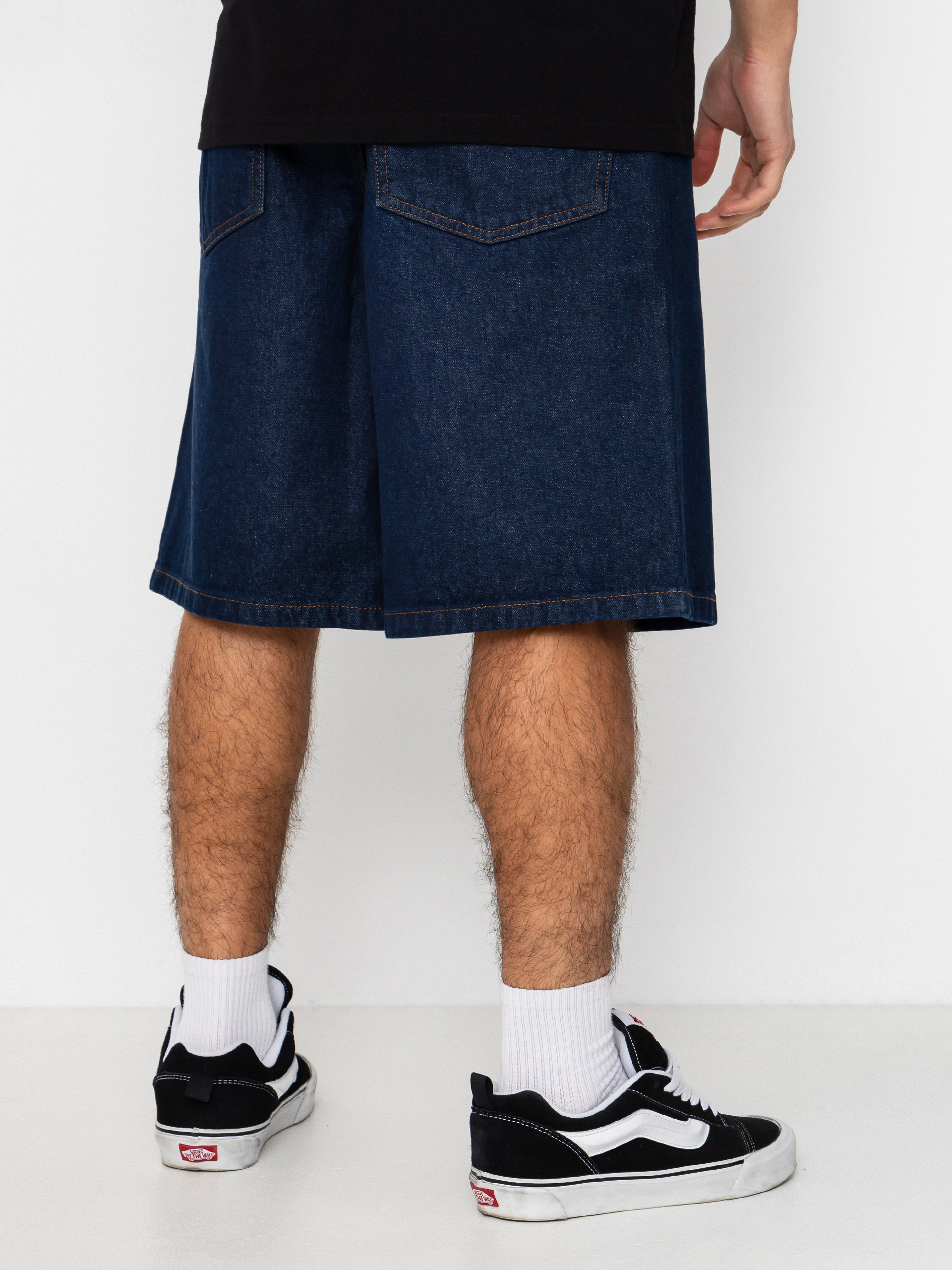 Rövidnadrág Vans Lx Check 5 Baggy Denim (dark rinse)