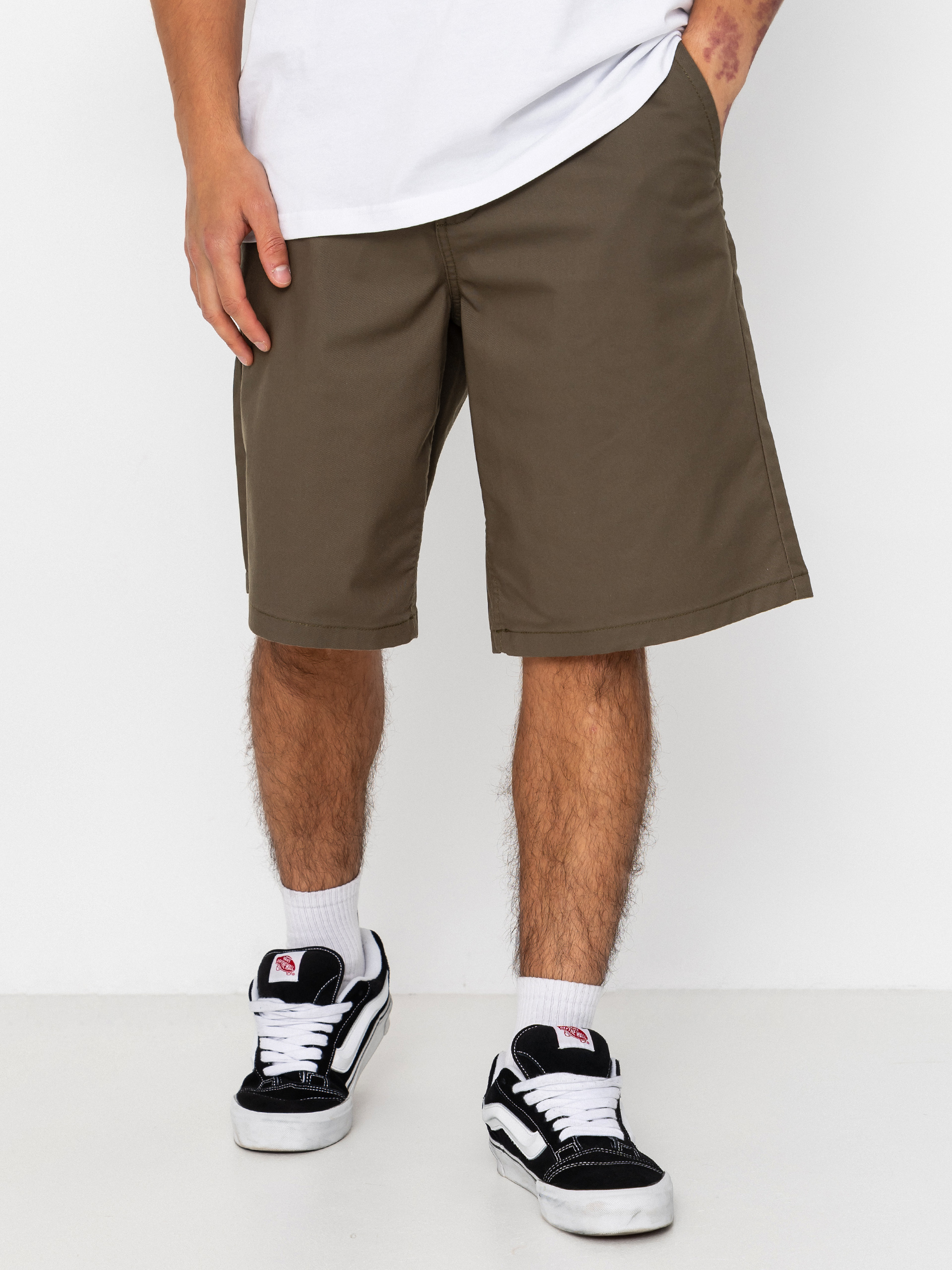 Vans Authentic Chino Loose Rövidnadrág (mossy olive)