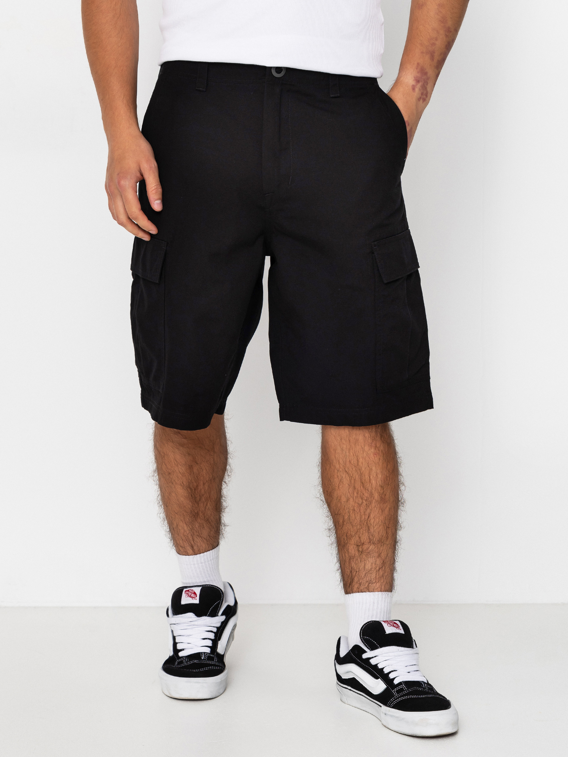 Volcom Strange Tripper Cargo 22 Ru00f6vidnadru00e1g (black)
