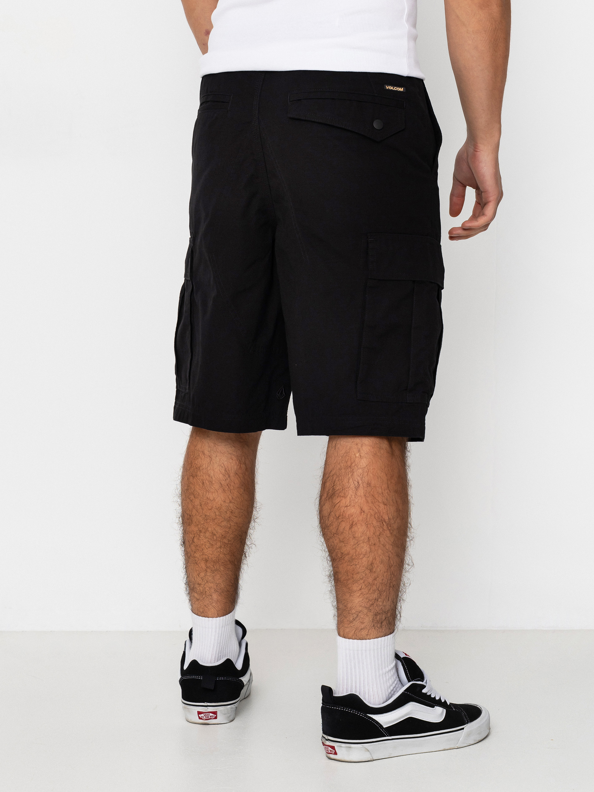Volcom Strange Tripper Cargo 22 Rövidnadrág (black)