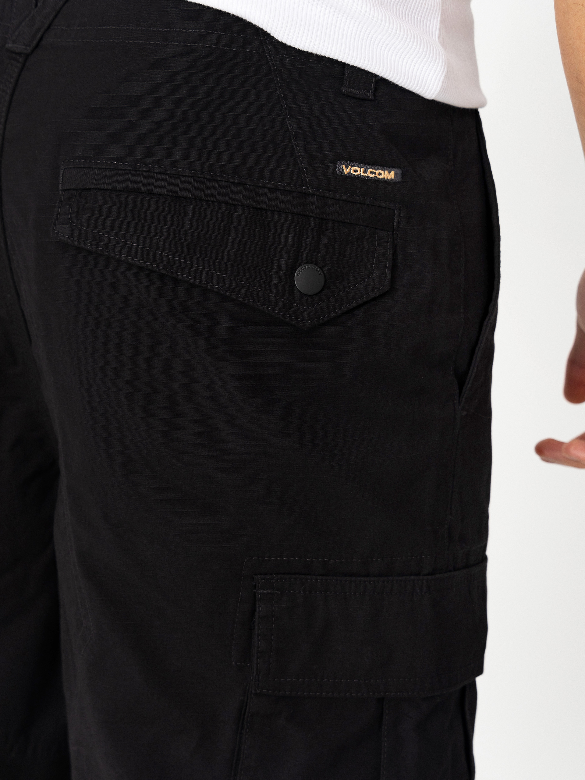 Volcom Strange Tripper Cargo 22 Rövidnadrág (black)