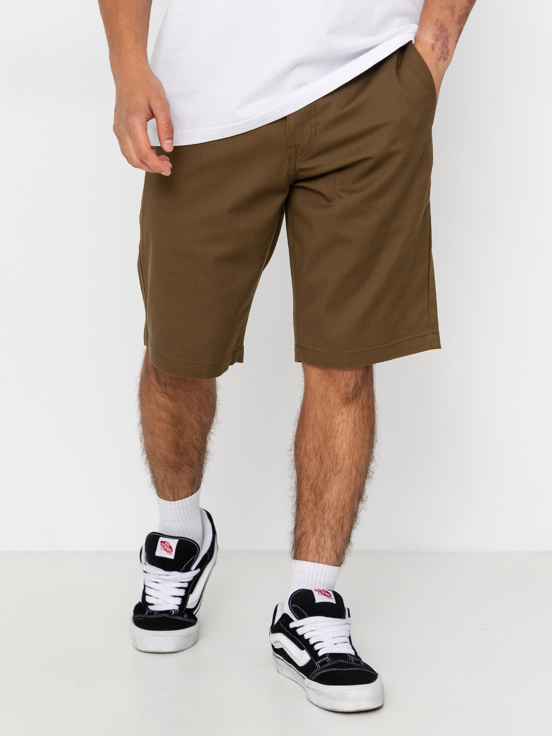 Volcom Frckn Mdn Strch Sht 21 Rövidnadrág (sage leaf)