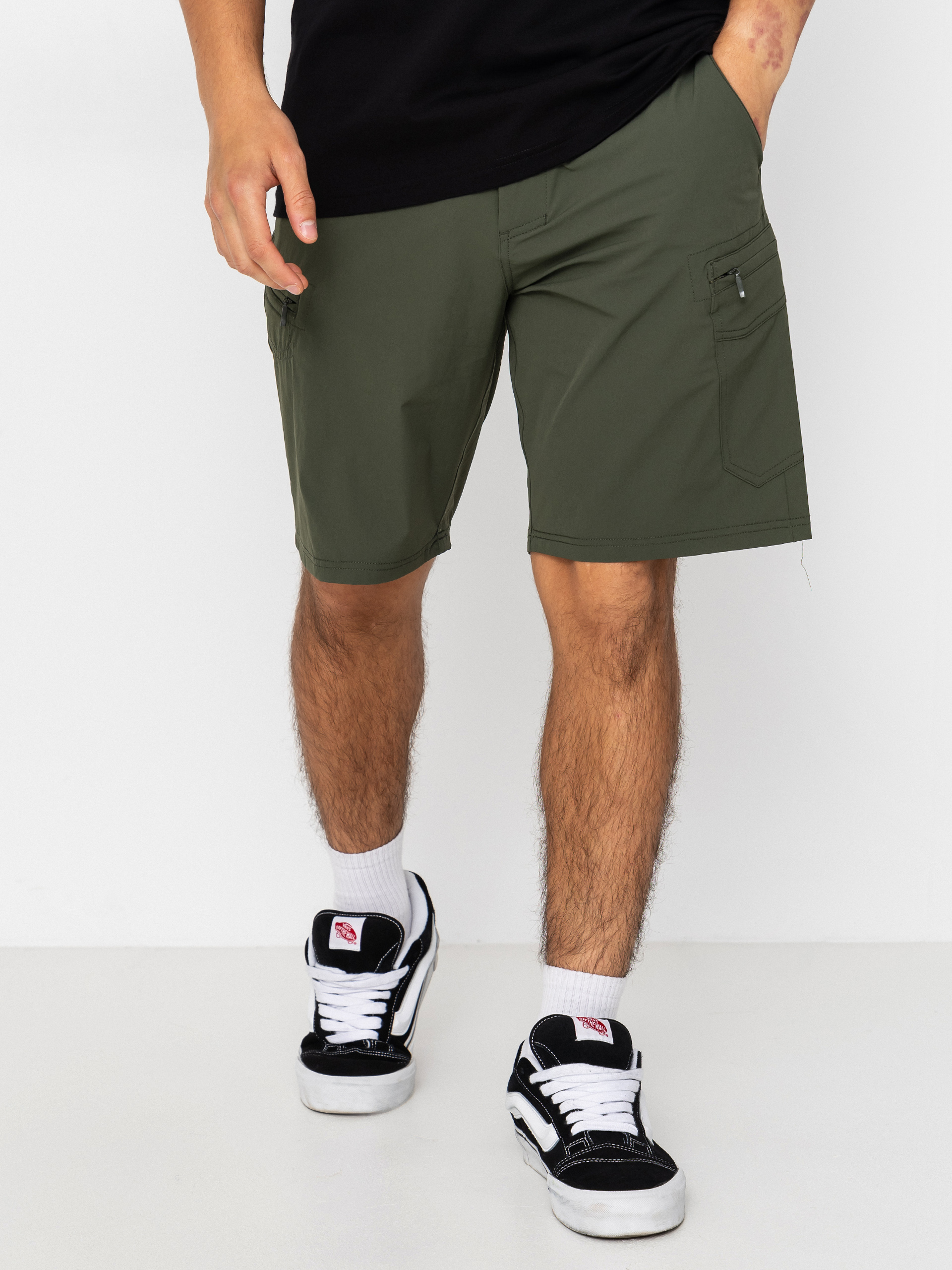 Volcom Cashed In Cargo Hybrid 20 Rövidnadrág (squadron green)