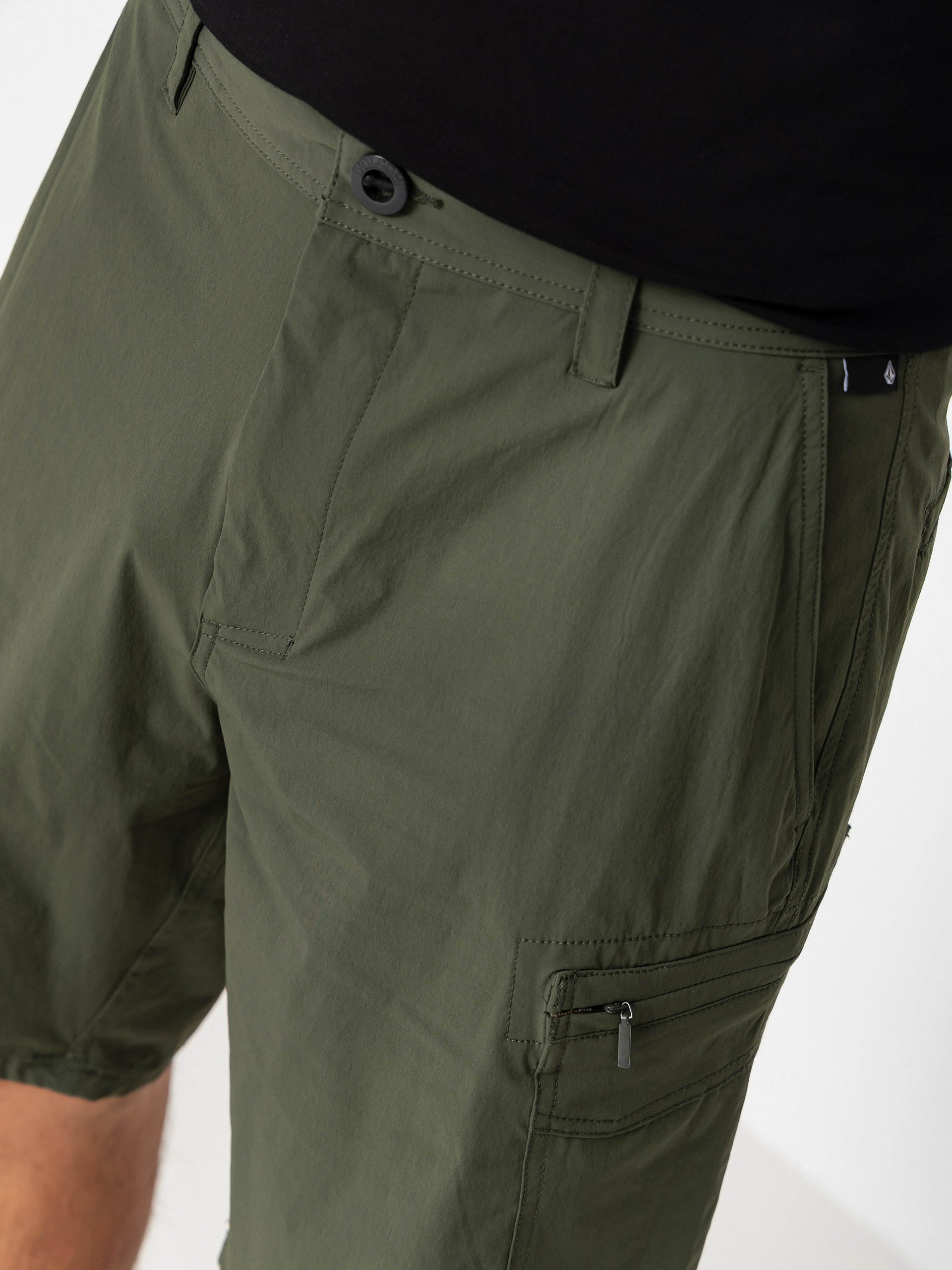 Volcom Cashed In Cargo Hybrid 20 Rövidnadrág (squadron green)