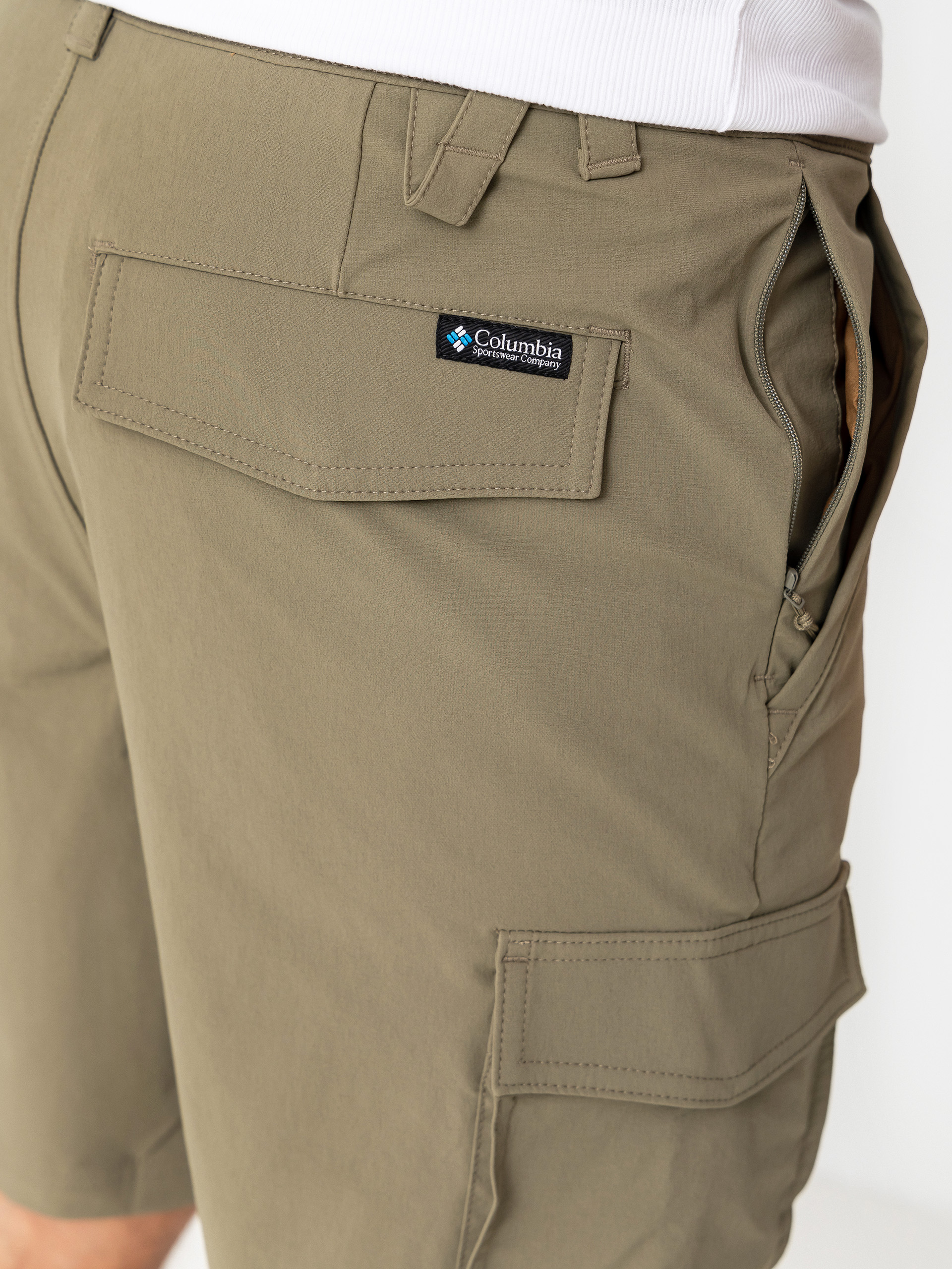 Columbia ROC Tech Cargo Rövidnadrág (stone green)